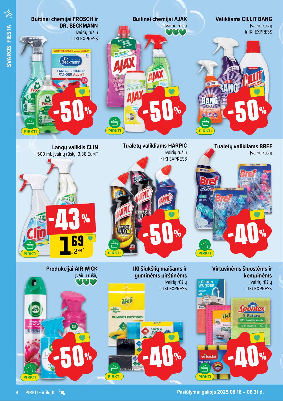 Iki - Švaros fiesta 4 puslapis
