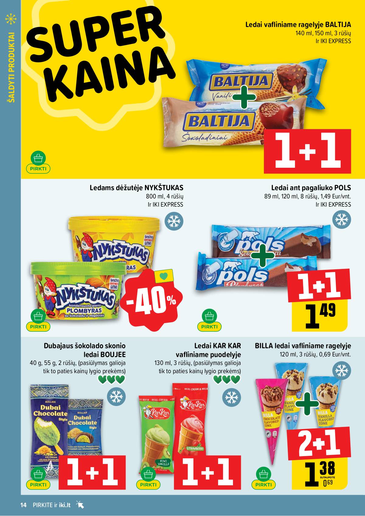 Iki - IKI savaitinis akcijų leidinys „Liuks koks derliuks" 14 puslapis