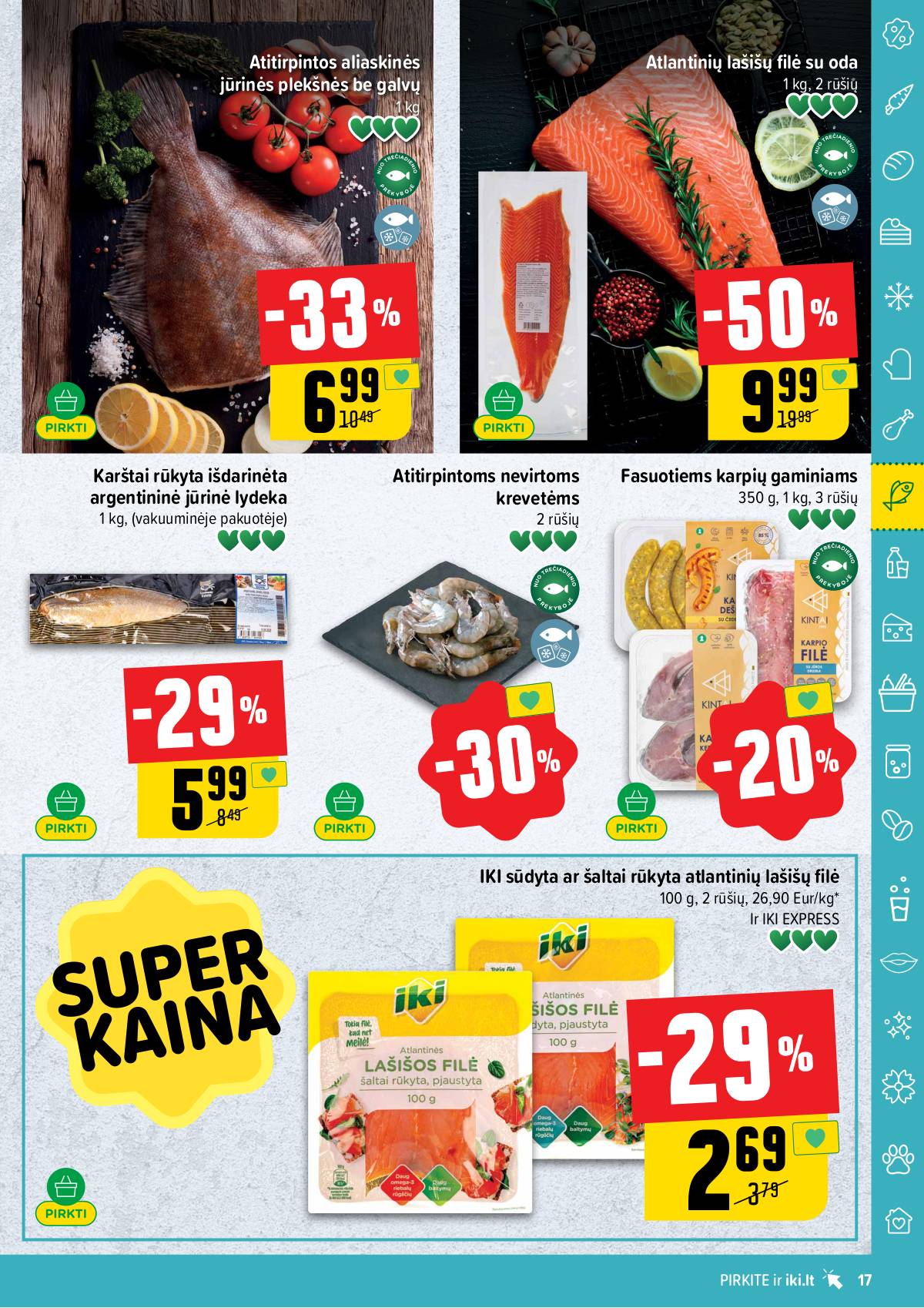 Iki - IKI savaitinis akcijų leidinys „Liuks koks derliuks" 17 puslapis