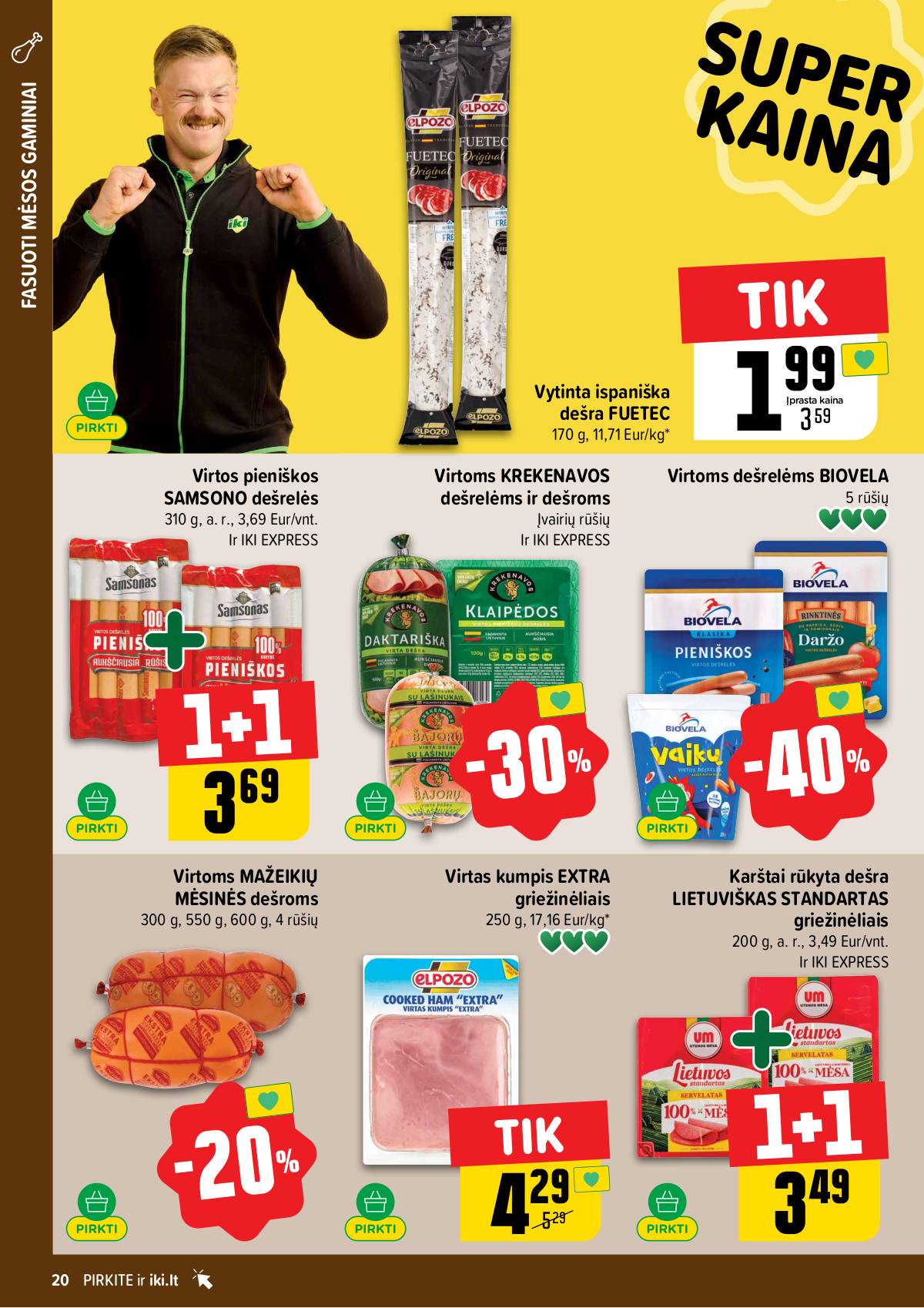 Iki - IKI savaitinis akcijų leidinys „Liuks koks derliuks" 20 puslapis