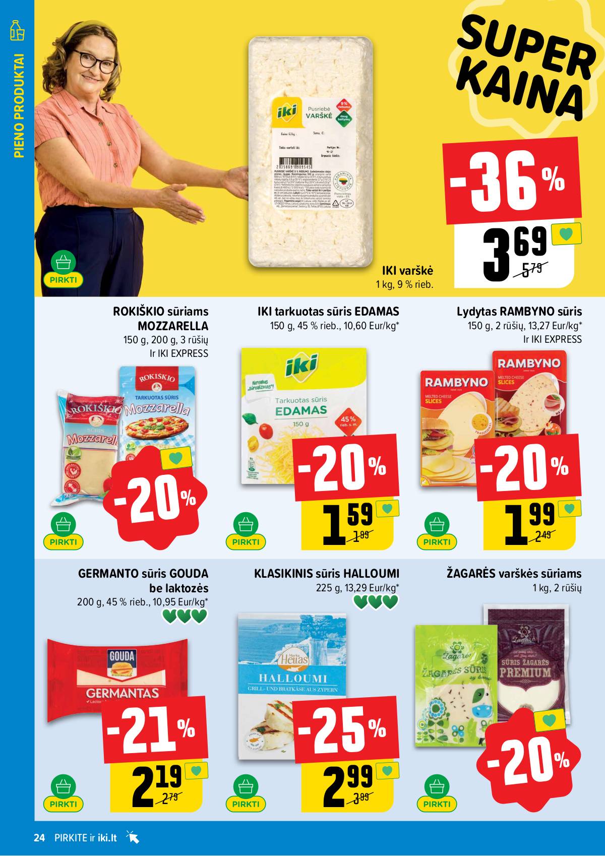 Iki - IKI savaitinis akcijų leidinys „Liuks koks derliuks" 24 puslapis