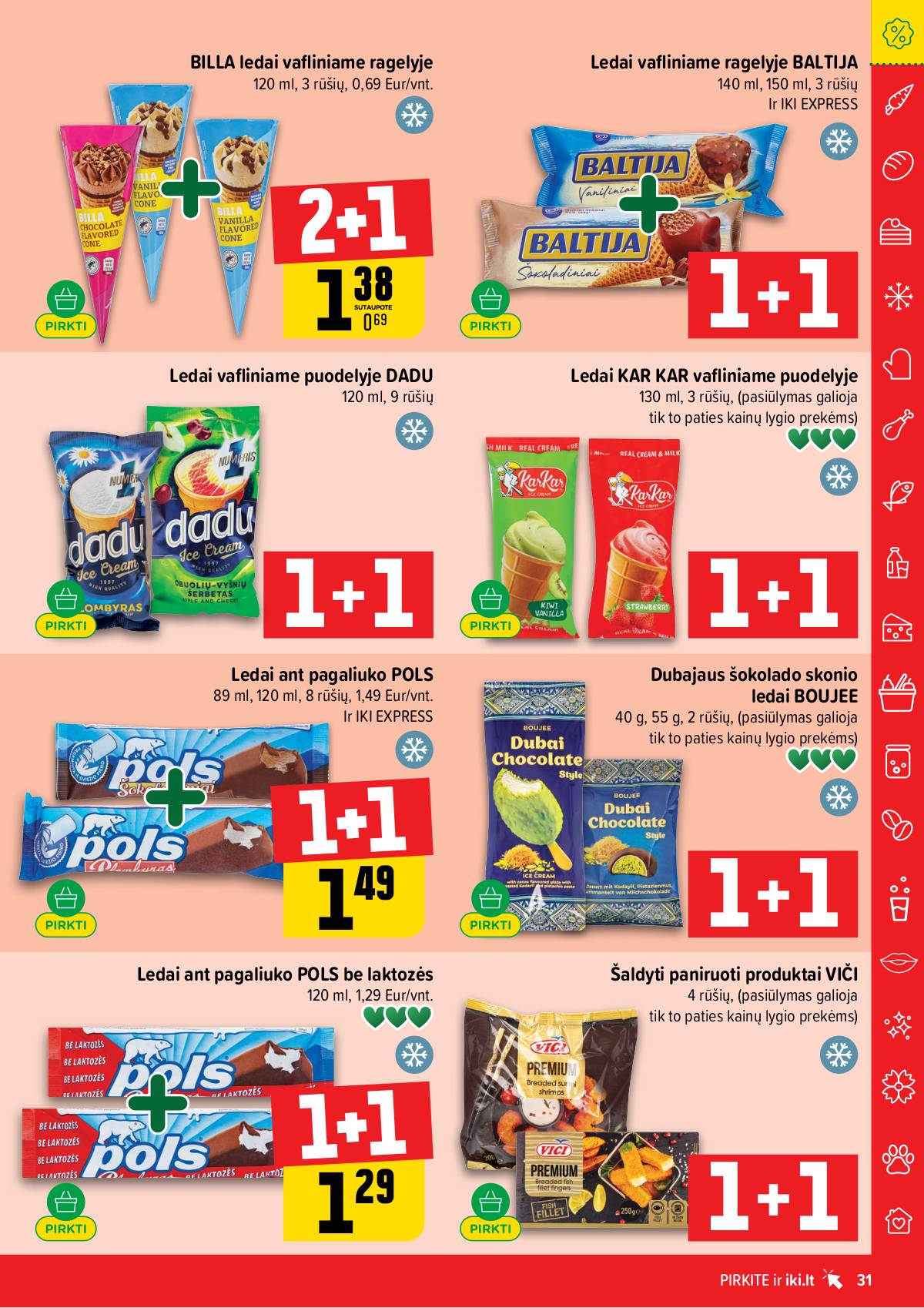 Iki - IKI savaitinis akcijų leidinys „Liuks koks derliuks" 31 puslapis