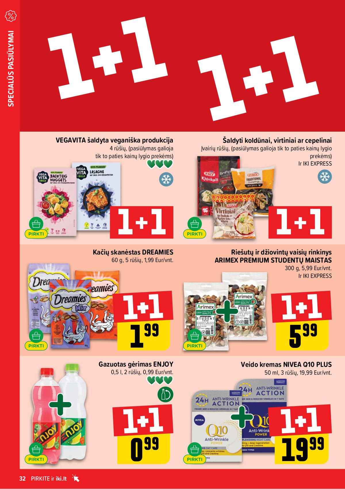 Iki - IKI savaitinis akcijų leidinys „Liuks koks derliuks" 32 puslapis