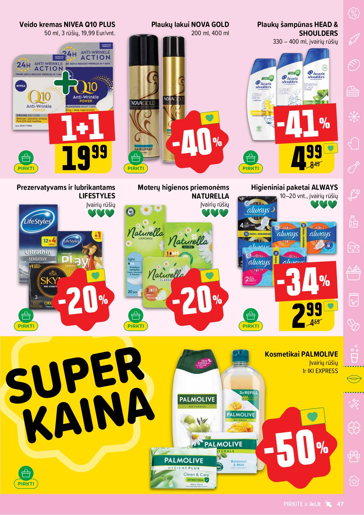 Iki - IKI savaitinis akcijų leidinys „Liuks koks derliuks" 47 puslapis