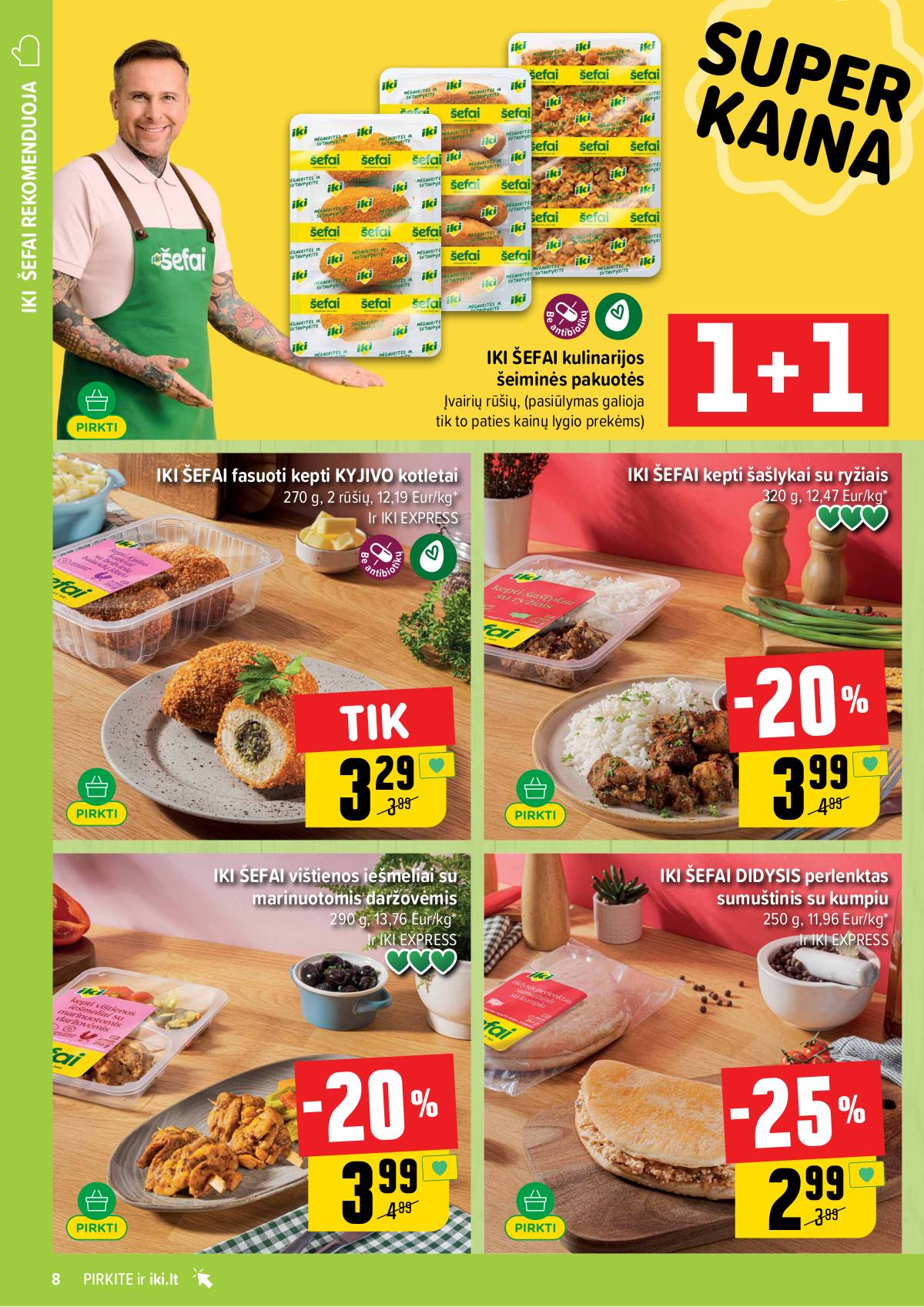 Iki - IKI savaitinis akcijų leidinys „Liuks koks derliuks" 8 puslapis