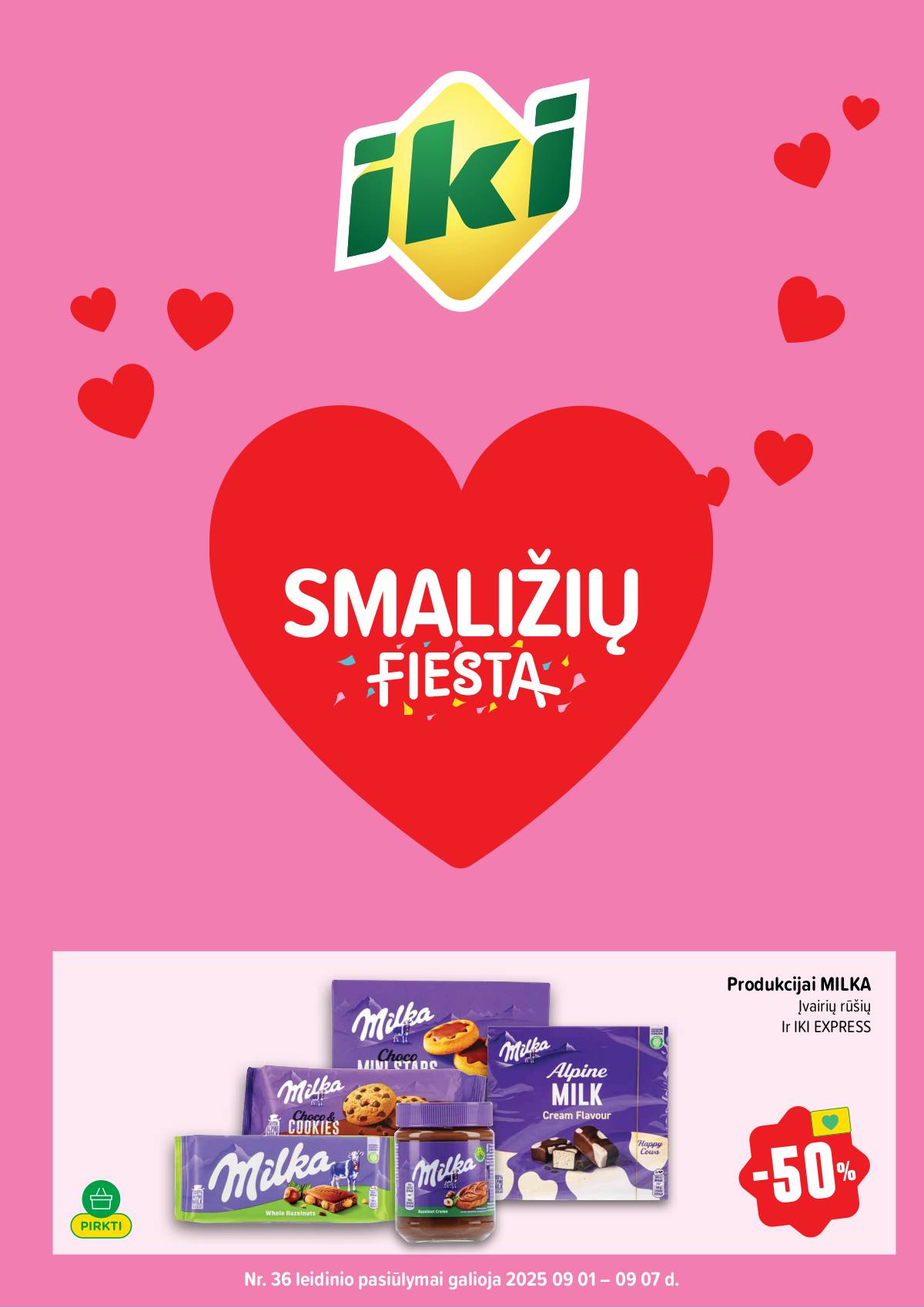 Iki - Smaližių fiesta 1 puslapis