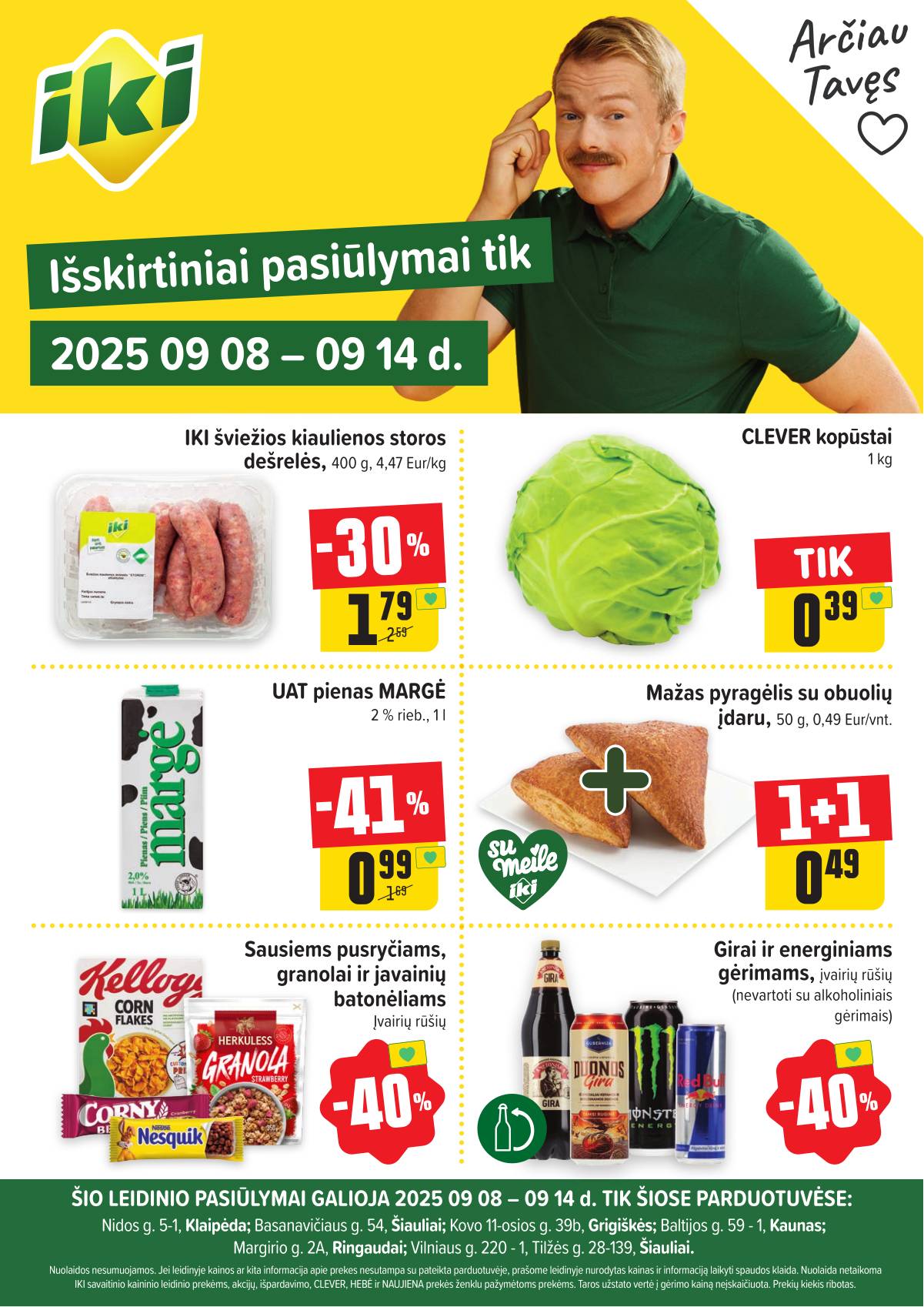 Iki - Specialūs pasiūlymai IKI parduotuvės klientams 1 puslapis