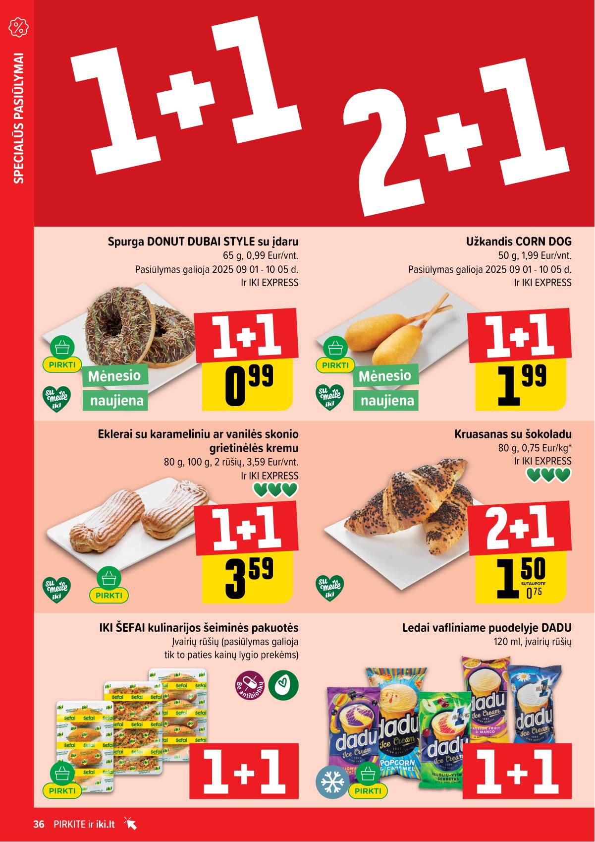 Iki - IKI savaitinis akcijų leidinys „Gyvūnų fiesta" 36 puslapis
