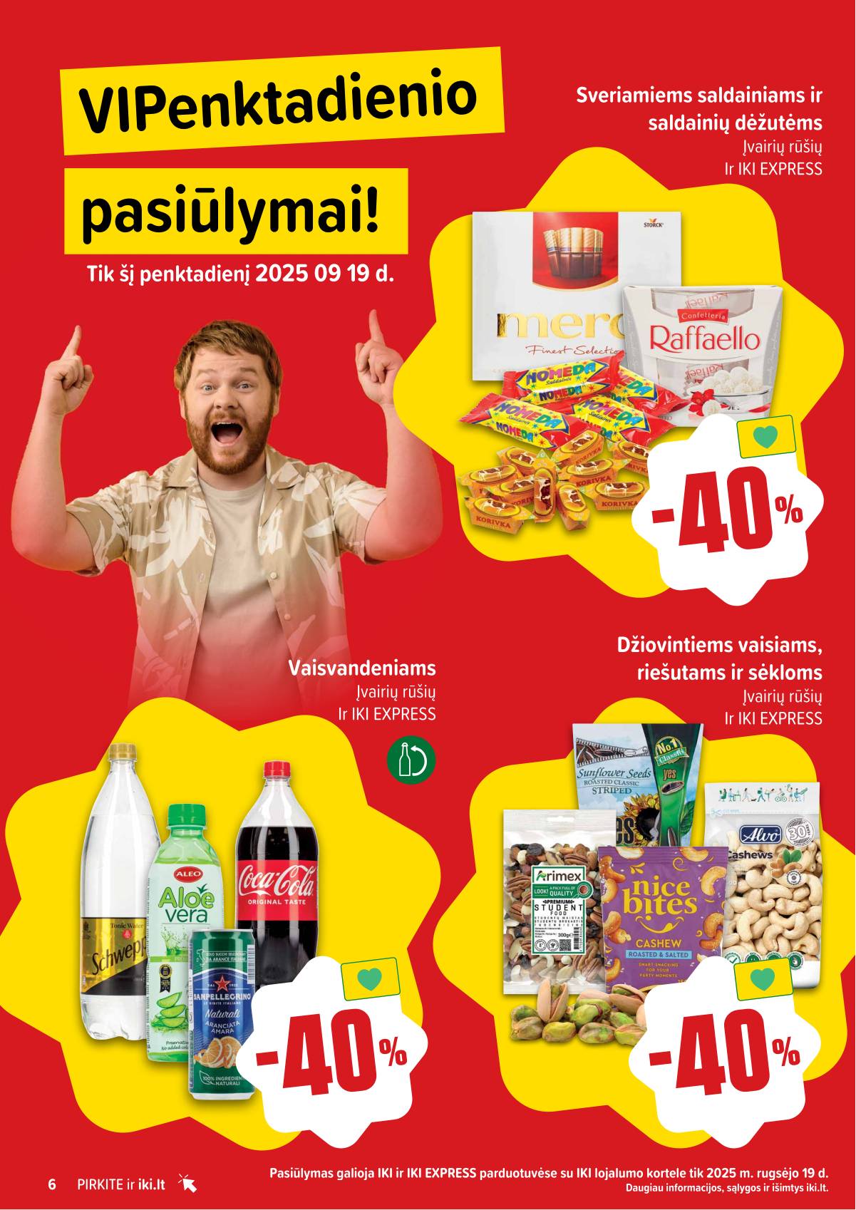 Iki - IKI savaitinis akcijų leidinys „Gyvūnų fiesta" 6 puslapis