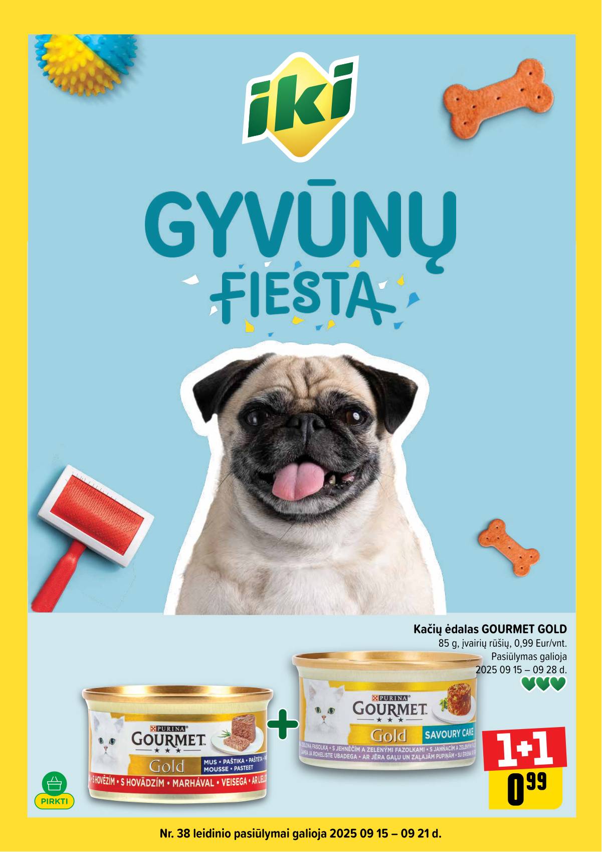 Iki - Gyvūnų fiesta 1 puslapis
