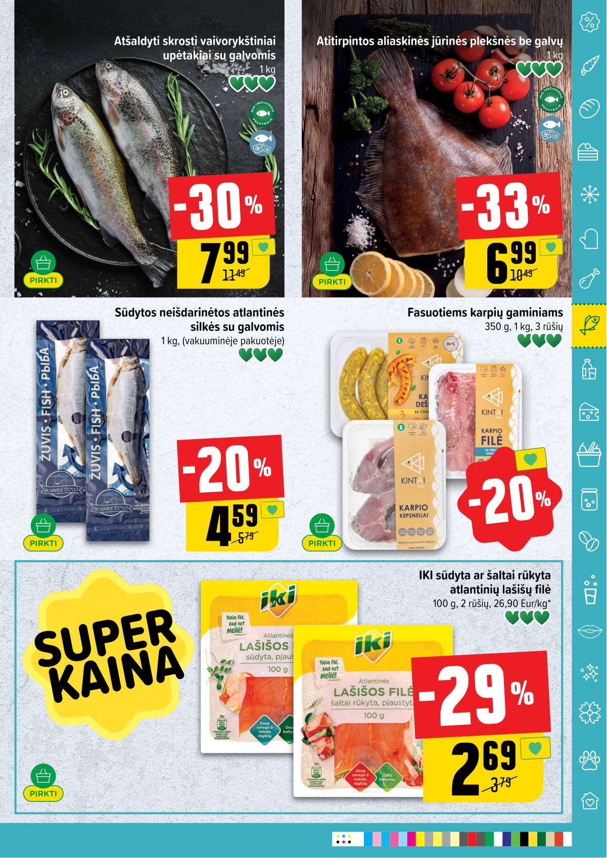 Iki - IKI savaitinis akcijų leidinys „Gyvūnų fiesta" 21 puslapis