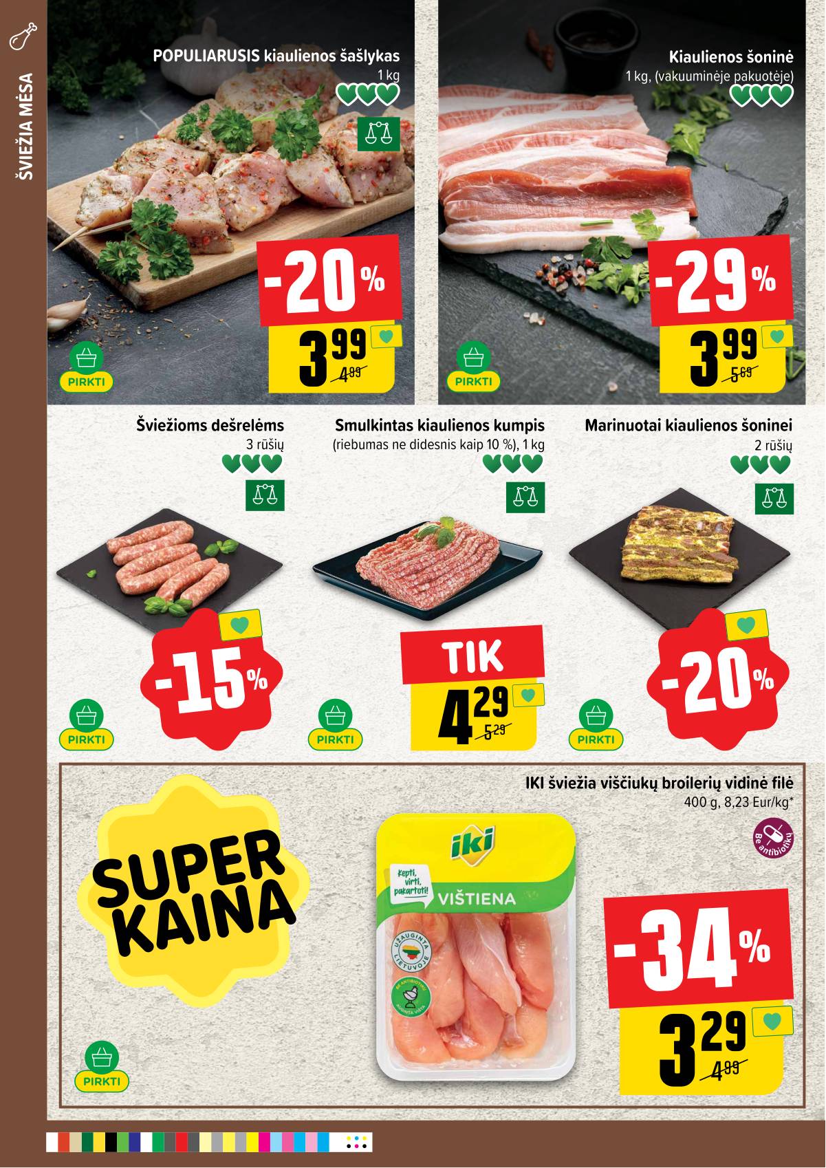 Iki - IKI savaitinis akcijų leidinys „Gyvūnų fiesta" 22 puslapis