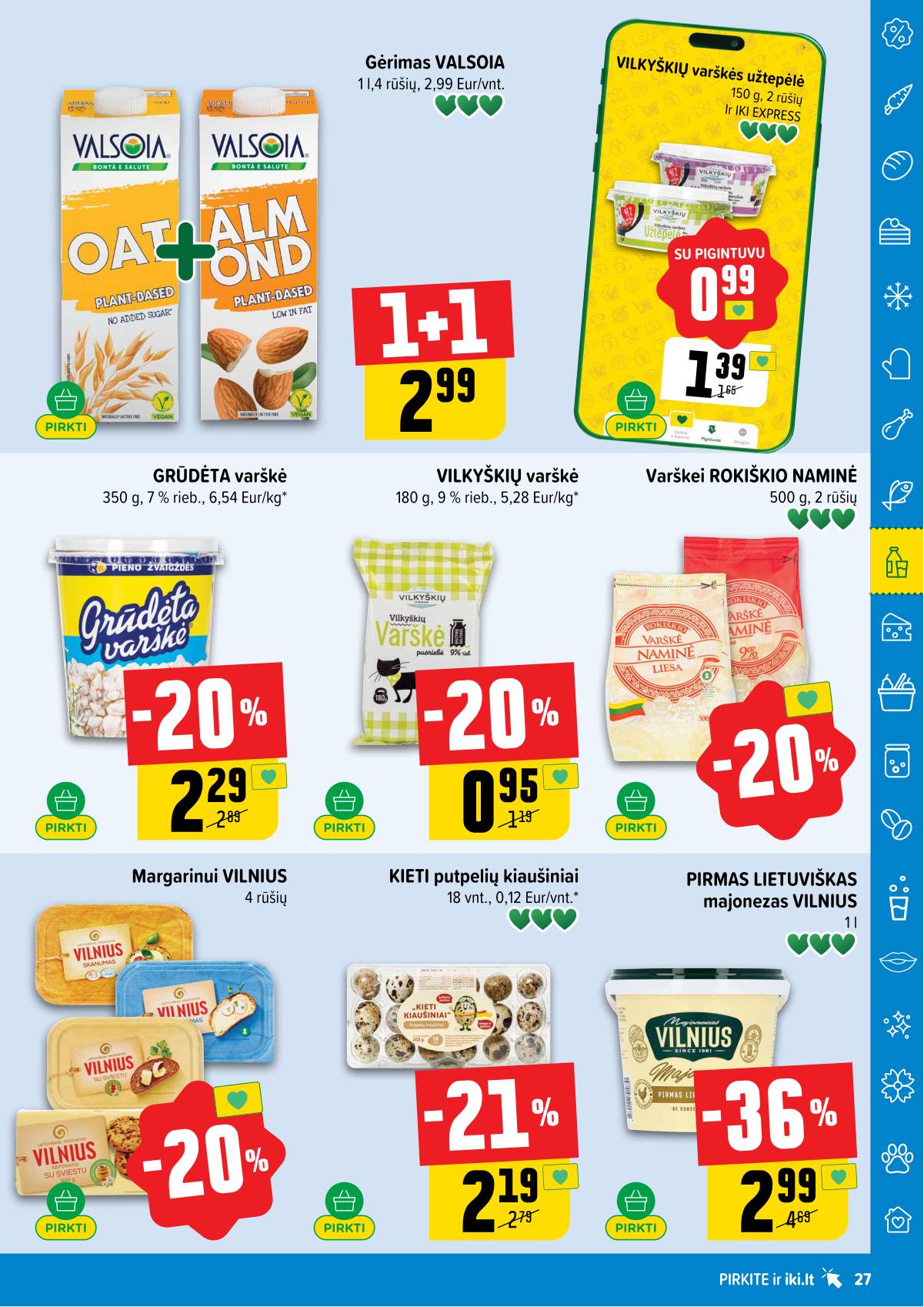 Iki - IKI savaitinis akcijų leidinys „Gyvūnų fiesta" 27 puslapis