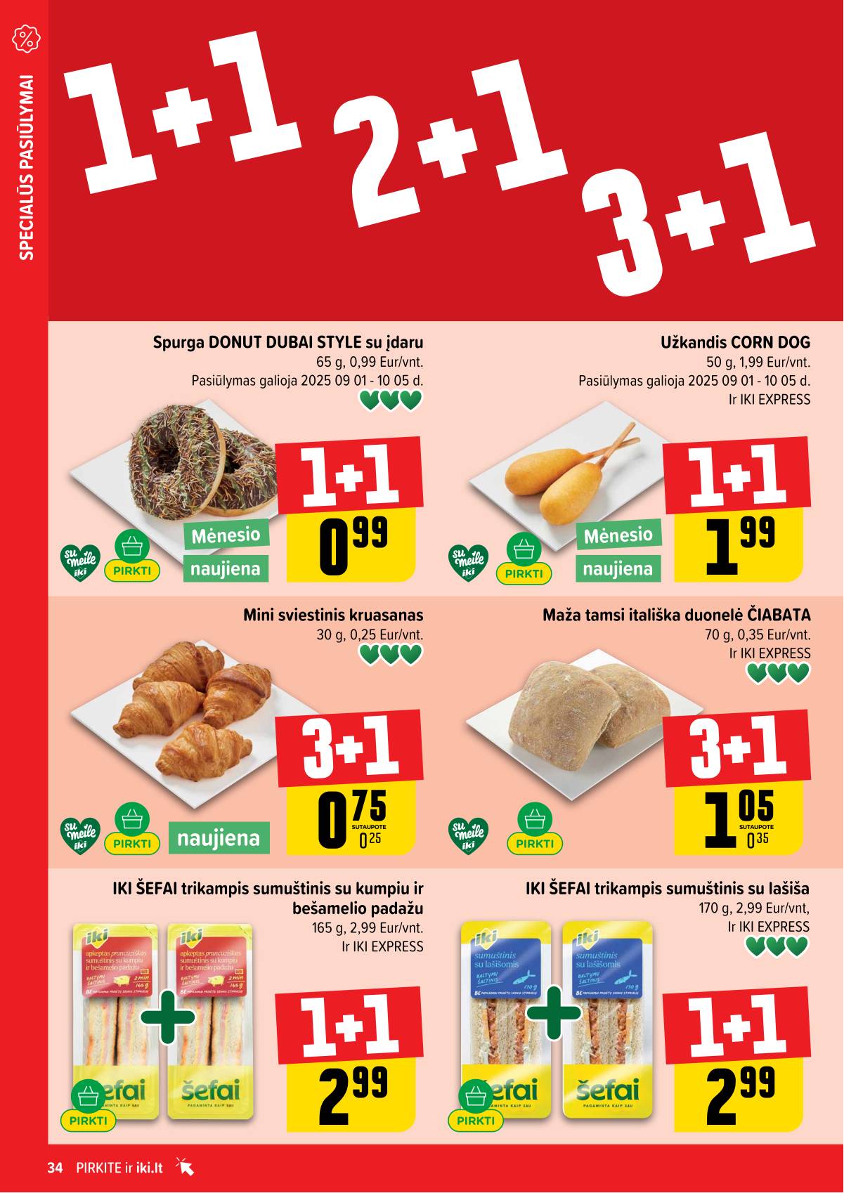 Iki - IKI savaitinis akcijų leidinys „Gyvūnų fiesta" 34 puslapis
