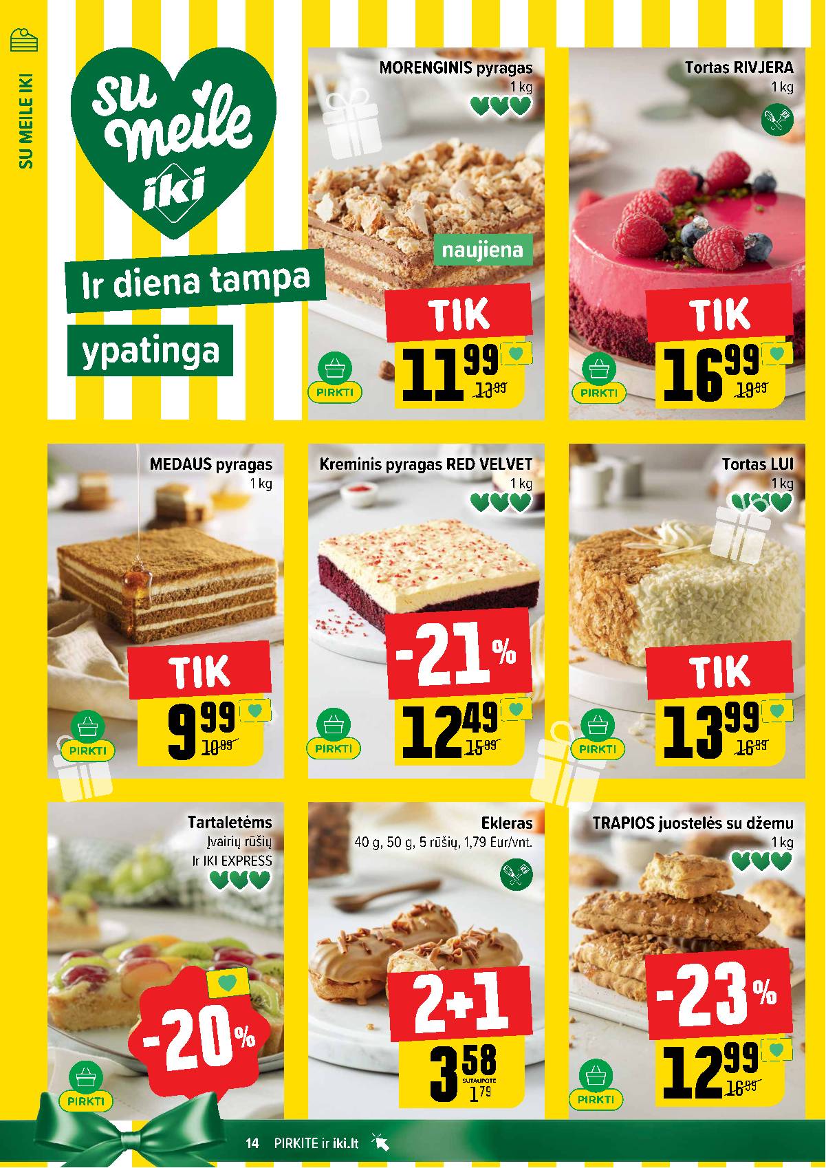 Iki - IKI savaitinis akcijų leidinys „Šaltuko fiesta" 14 puslapis
