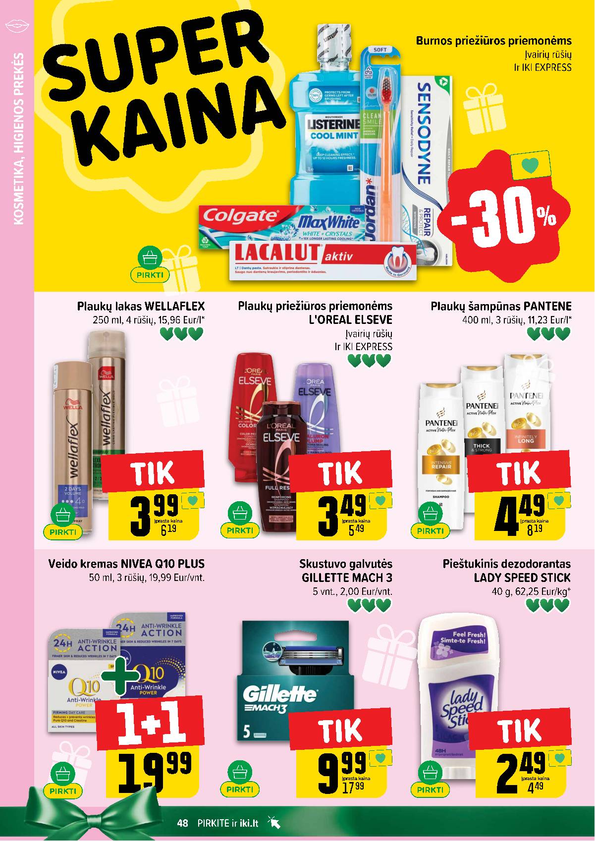 Iki - IKI savaitinis akcijų leidinys „Šaltuko fiesta" 48 puslapis