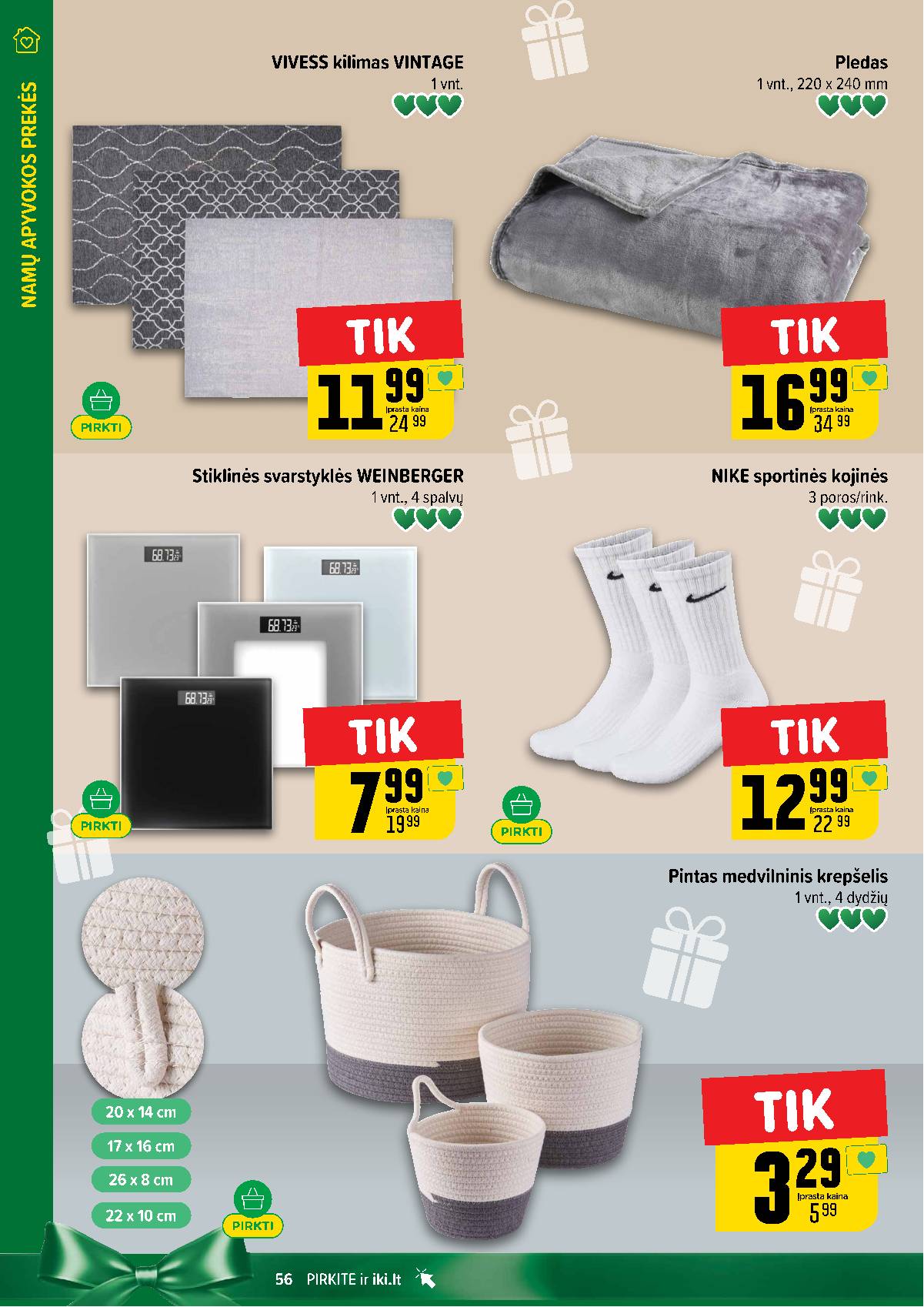 Iki - IKI savaitinis akcijų leidinys „Šaltuko fiesta" 56 puslapis