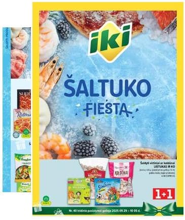 Iki - IKI nuolaidų katalogas "Šaltuko fiesta" 2025-09-29 – 2025-10-05