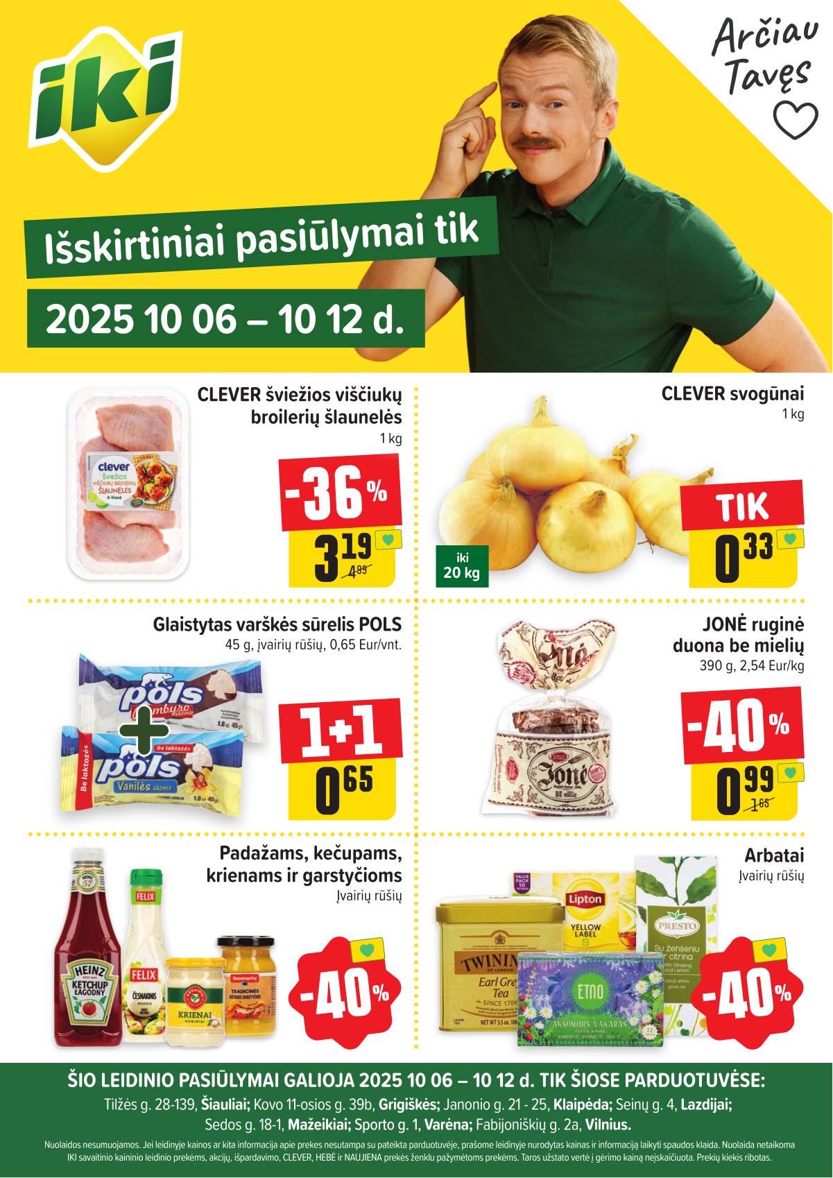 Iki - Specialūs pasiūlymai IKI parduotuvės klientams 1 puslapis