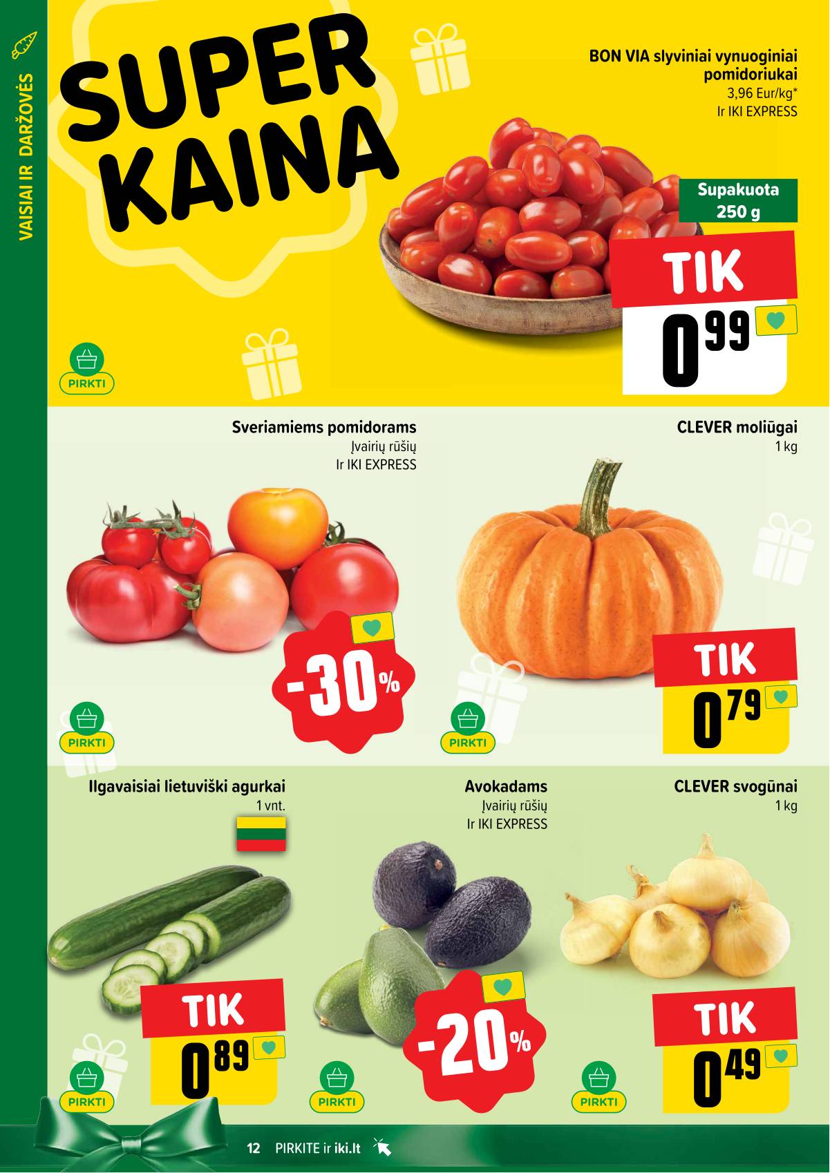 Iki - IKI savaitinis akcijų leidinys 12 puslapis