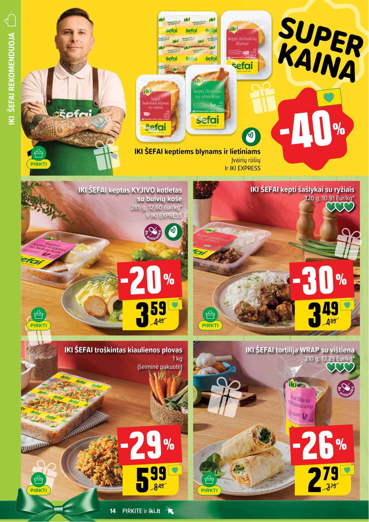 Iki - IKI savaitinis akcijų leidinys 14 puslapis