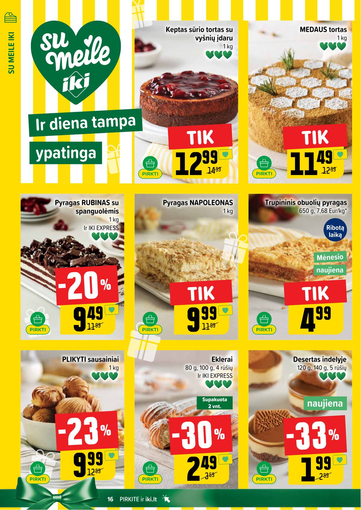 Iki - IKI savaitinis akcijų leidinys 16 puslapis