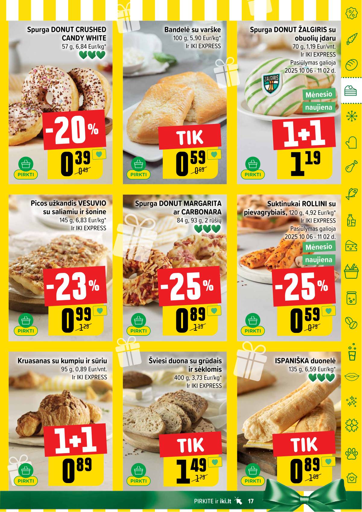 Iki - IKI savaitinis akcijų leidinys 17 puslapis