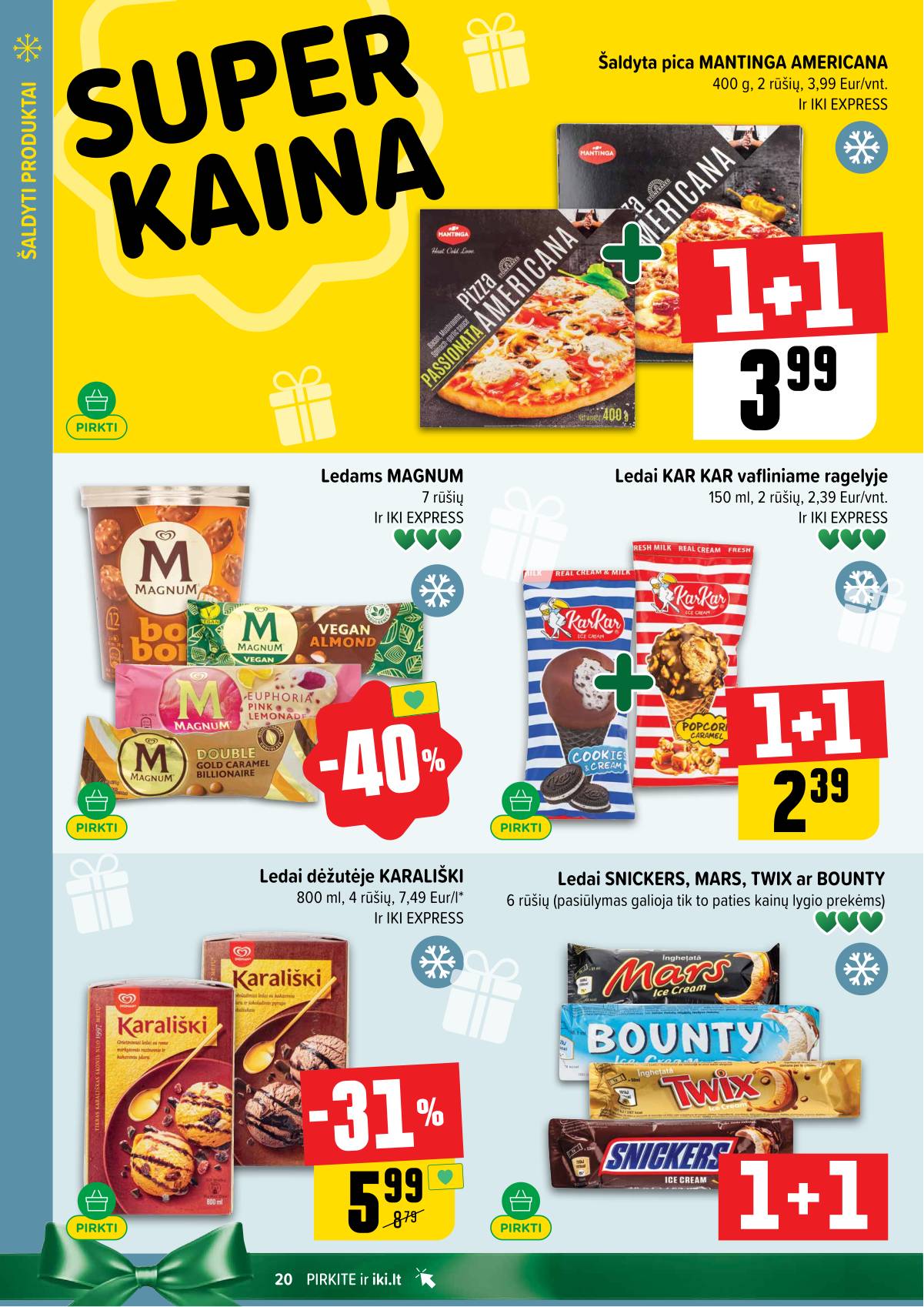 Iki - IKI savaitinis akcijų leidinys 20 puslapis