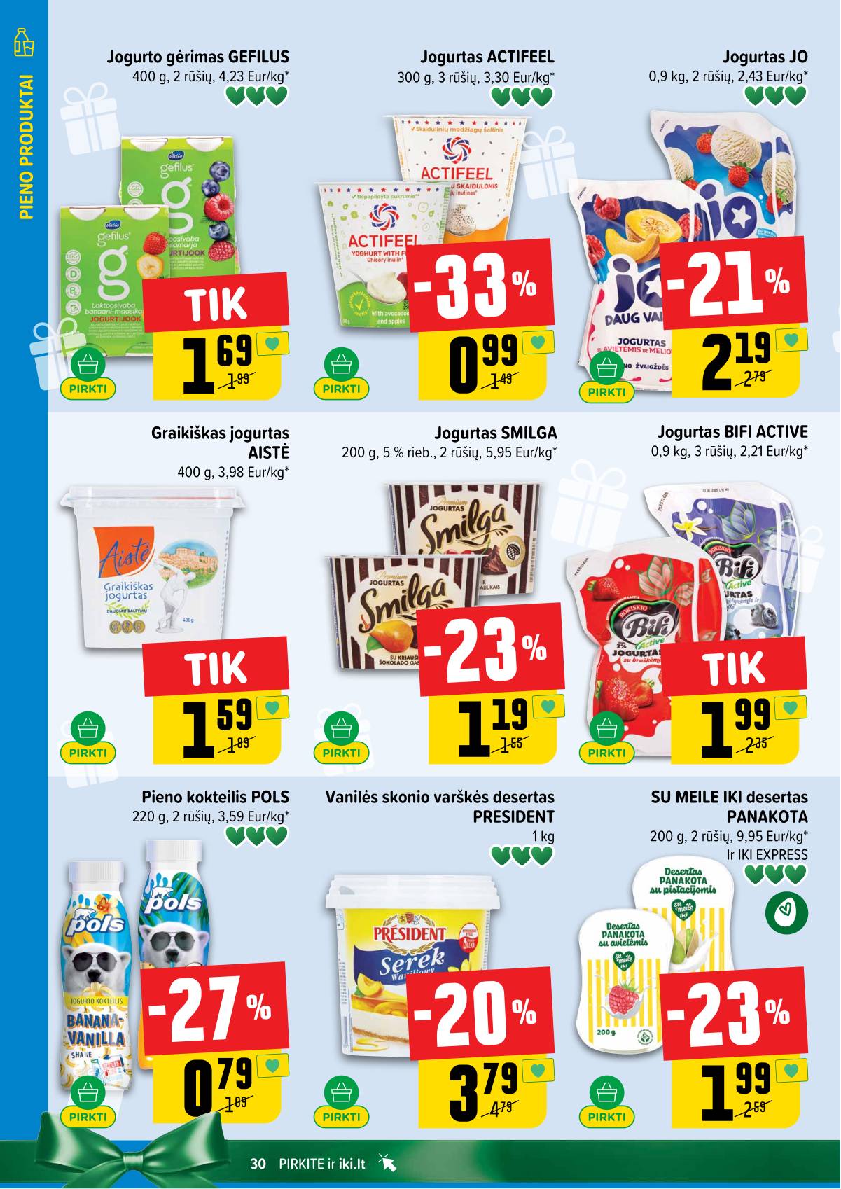 Iki - IKI savaitinis akcijų leidinys 30 puslapis
