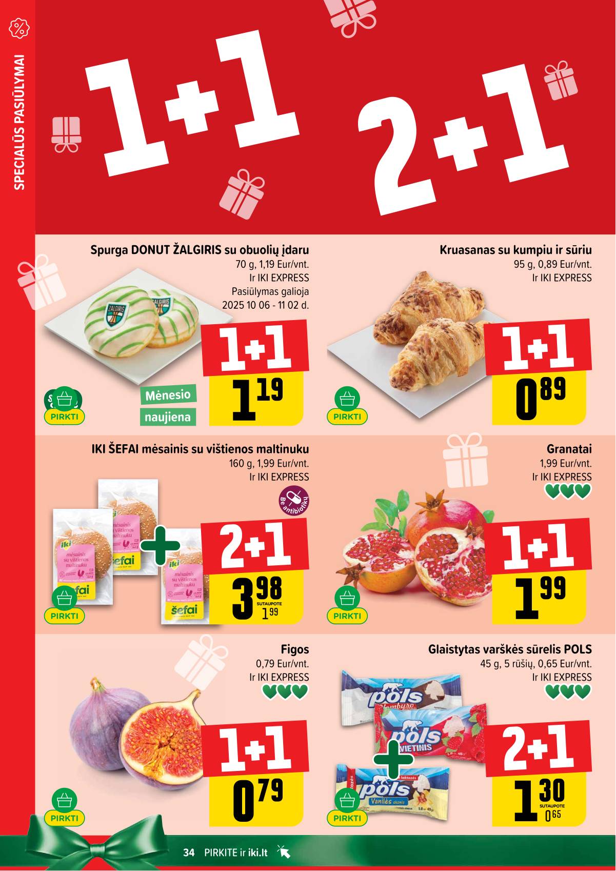 Iki - IKI savaitinis akcijų leidinys 34 puslapis