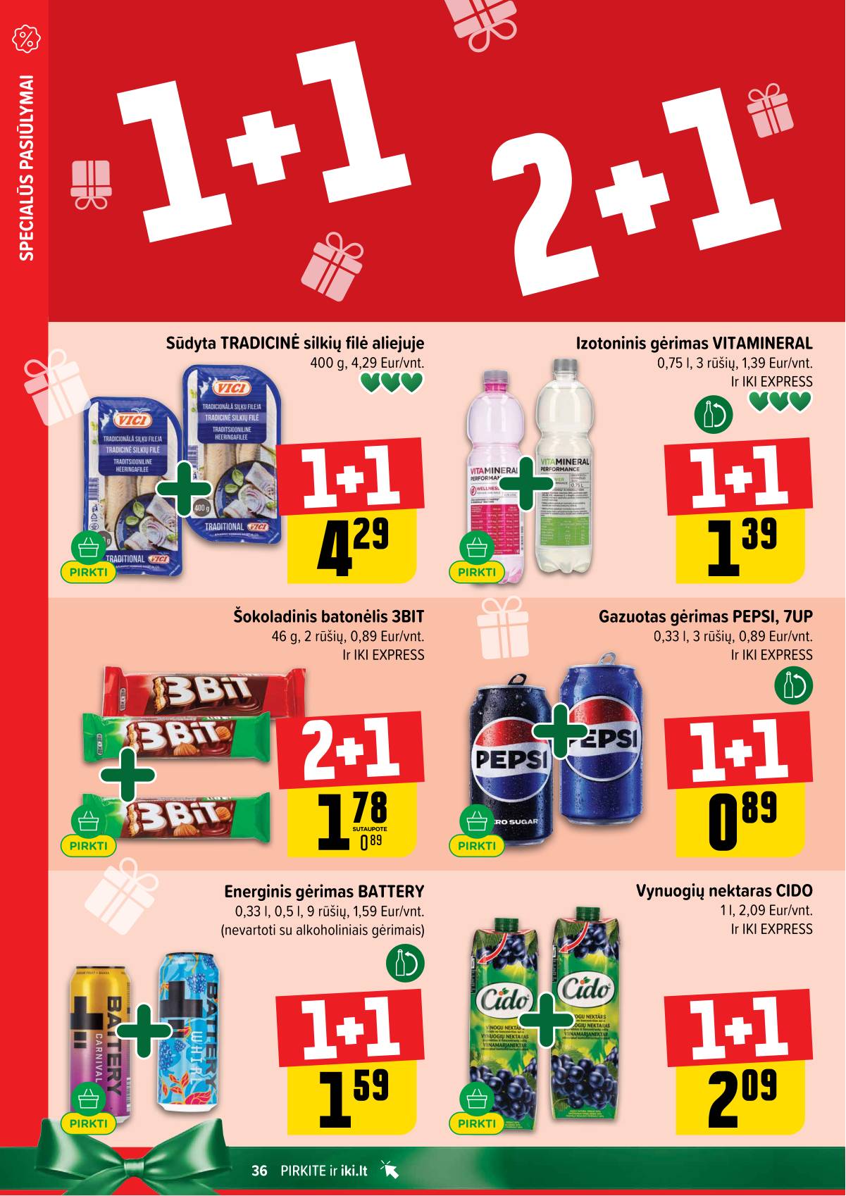 Iki - IKI savaitinis akcijų leidinys 36 puslapis