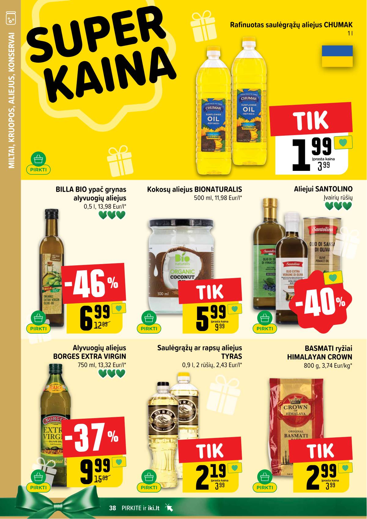 Iki - IKI savaitinis akcijų leidinys 38 puslapis