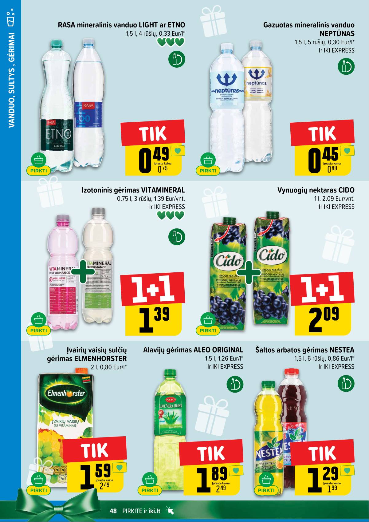 Iki - IKI savaitinis akcijų leidinys 48 puslapis