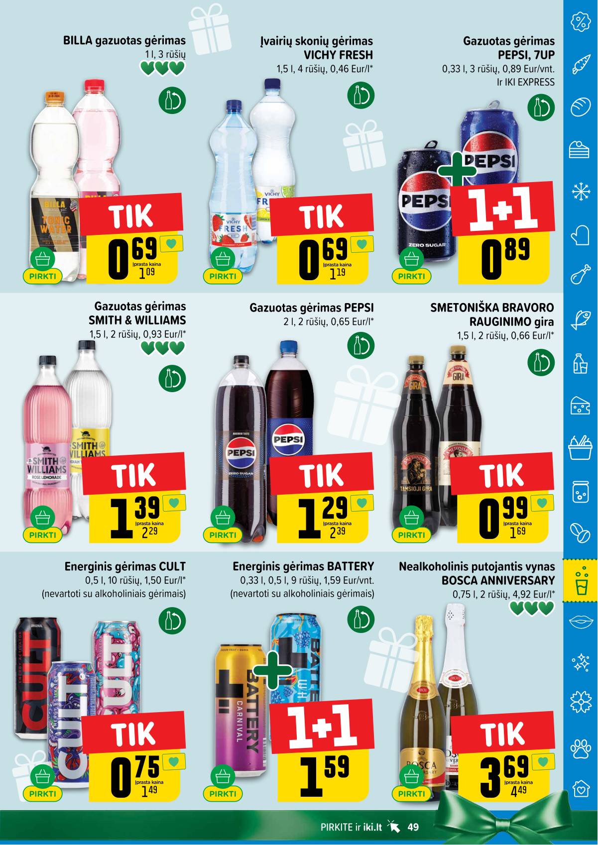 Iki - IKI savaitinis akcijų leidinys 49 puslapis