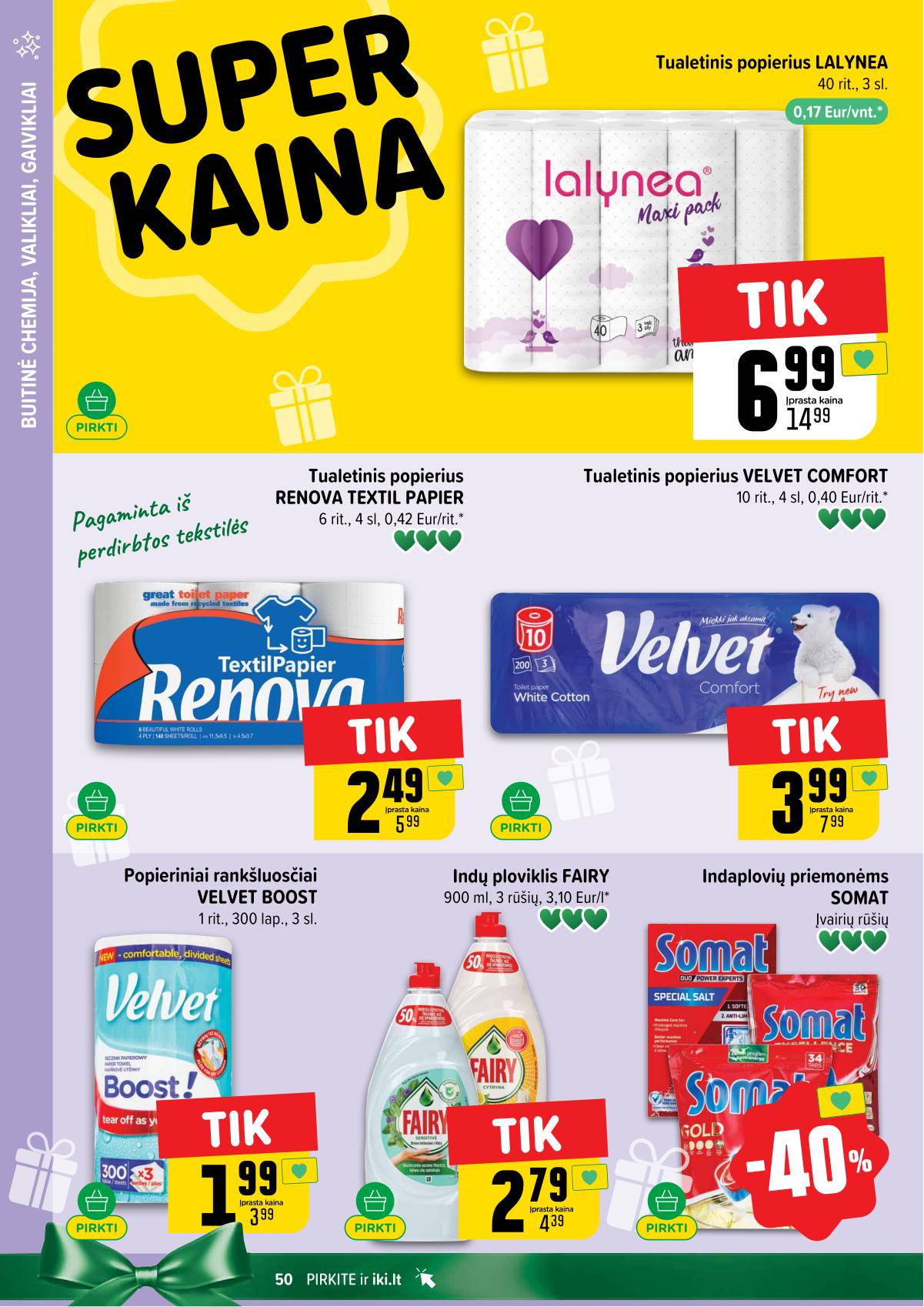 Iki - IKI savaitinis akcijų leidinys 50 puslapis