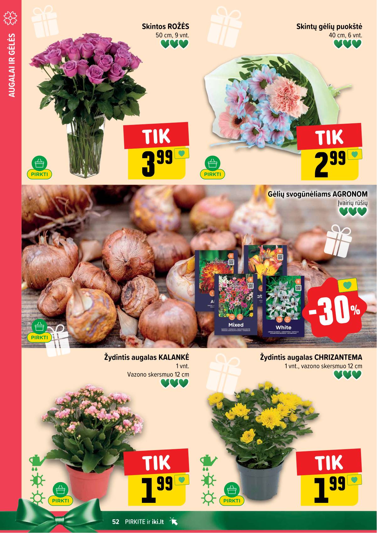 Iki - IKI savaitinis akcijų leidinys 52 puslapis