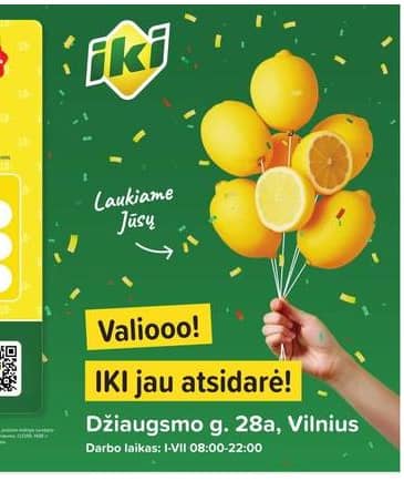 Iki - Specialūs pasiūlymai IKI Džiaugsmo parduotuvės klientams 2025-10-16 – 2025-10-19
