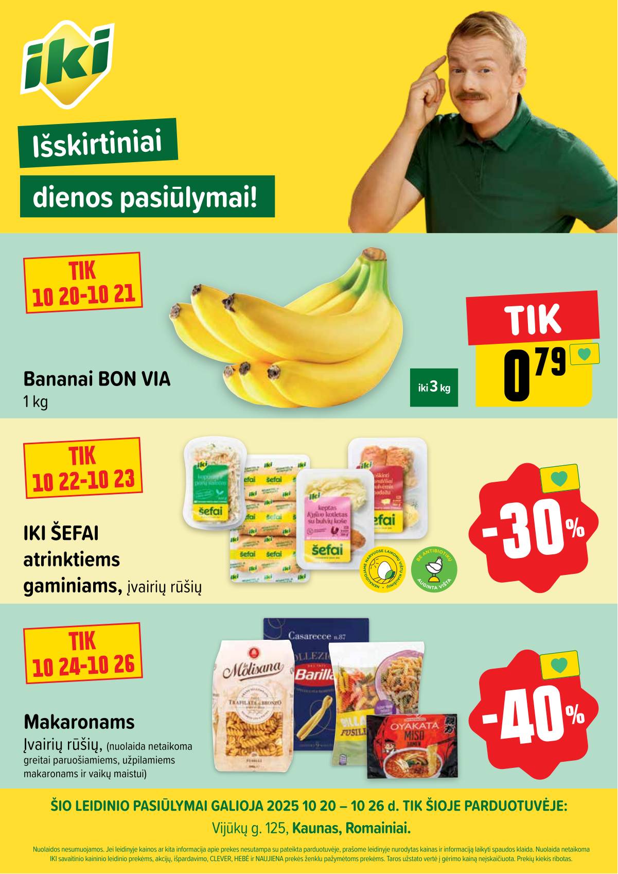 Iki - Specialūs pasiūlymai IKI Vijūkai parduotuvės klientams 1 puslapis