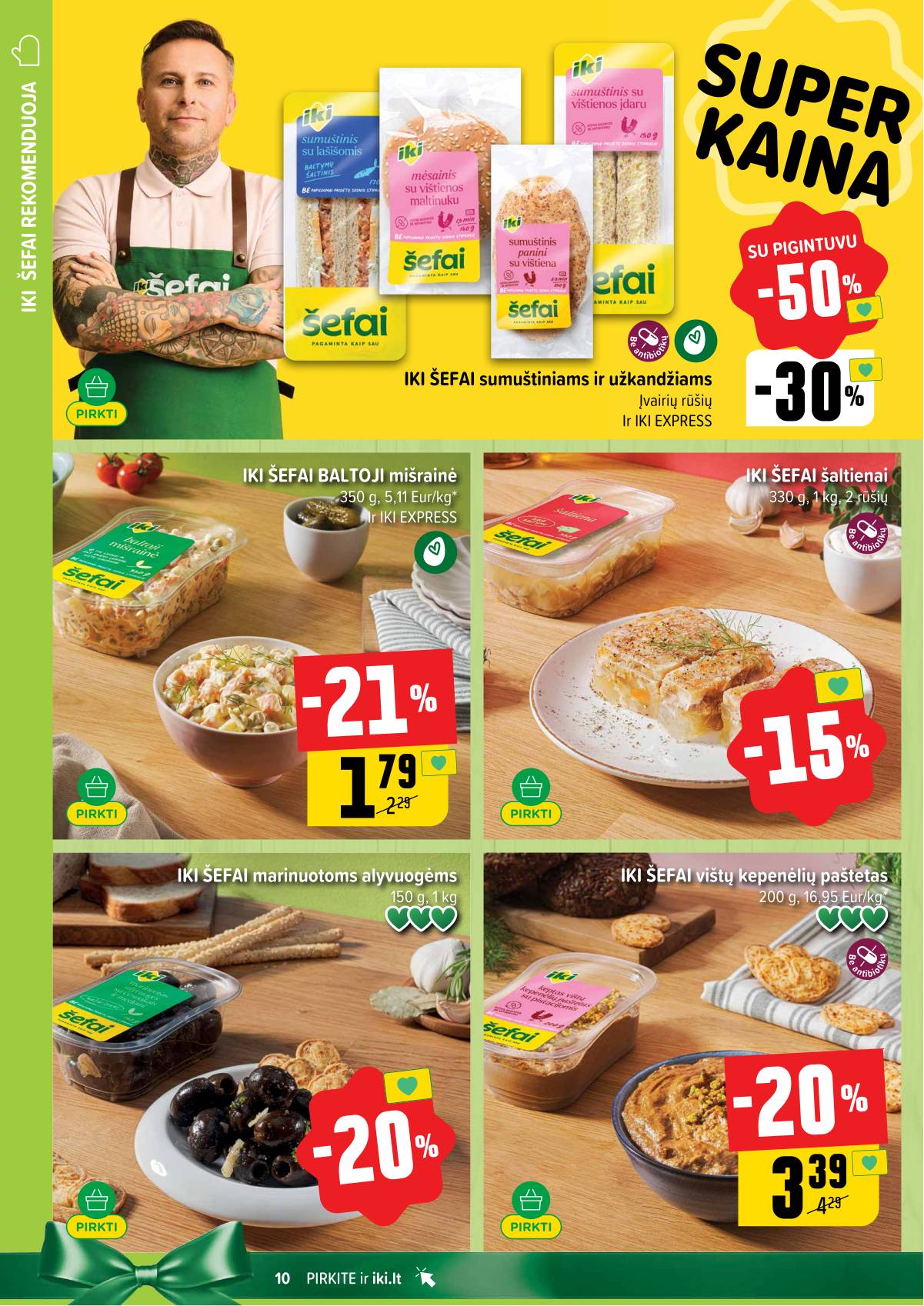 Iki - IKI savaitinis akcijų leidinys 10 puslapis