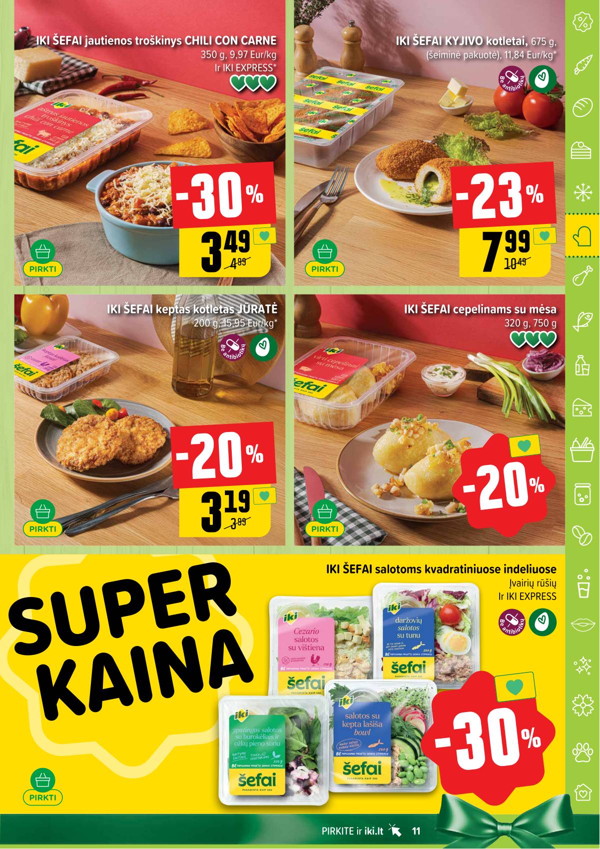 Iki - IKI savaitinis akcijų leidinys 11 puslapis