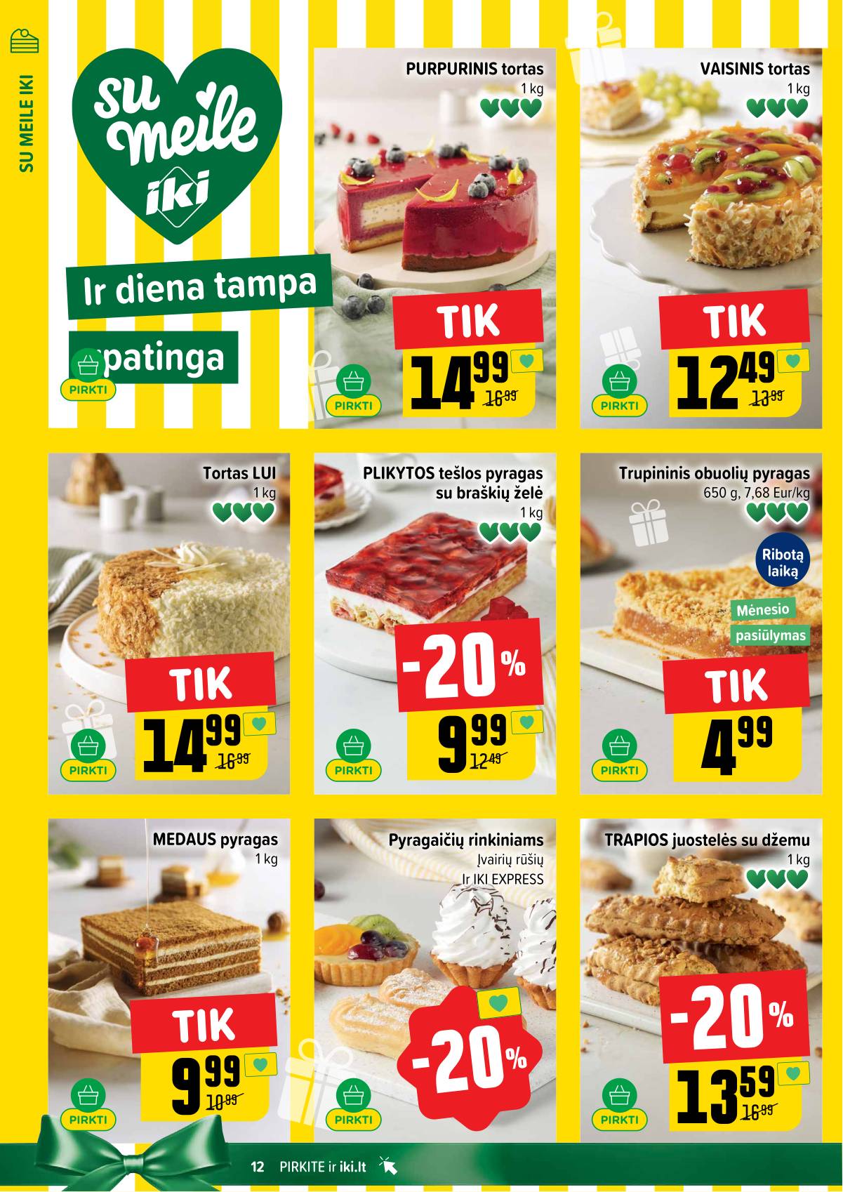 Iki - IKI savaitinis akcijų leidinys 12 puslapis