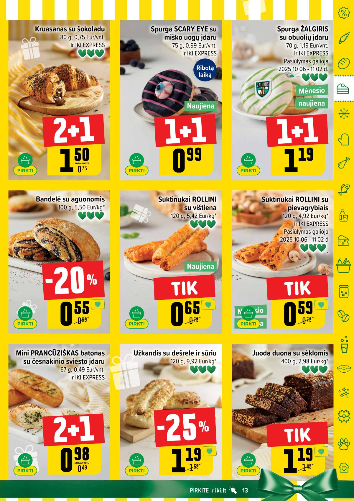 Iki - IKI savaitinis akcijų leidinys 13 puslapis