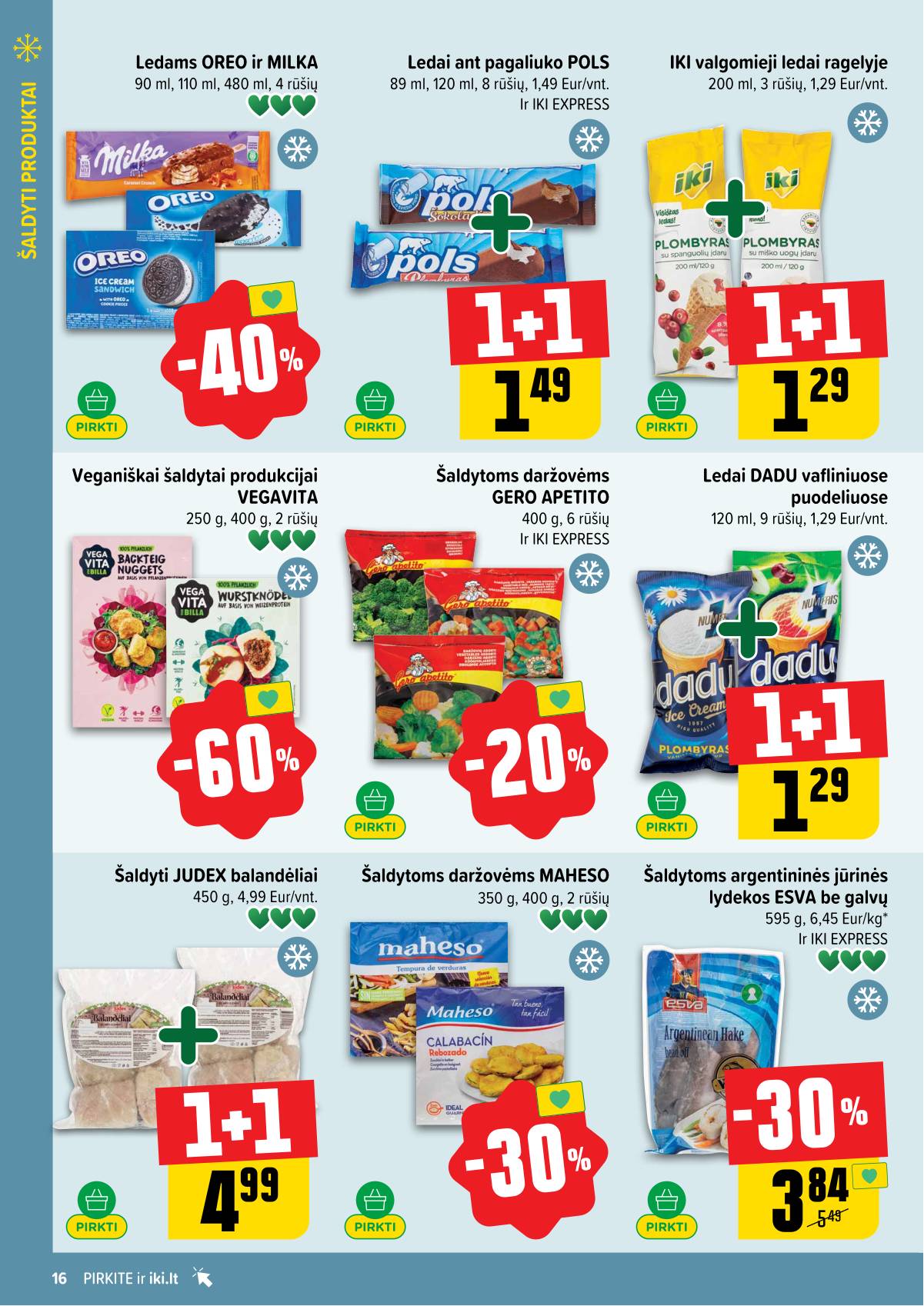Iki - IKI savaitinis akcijų leidinys 16 puslapis