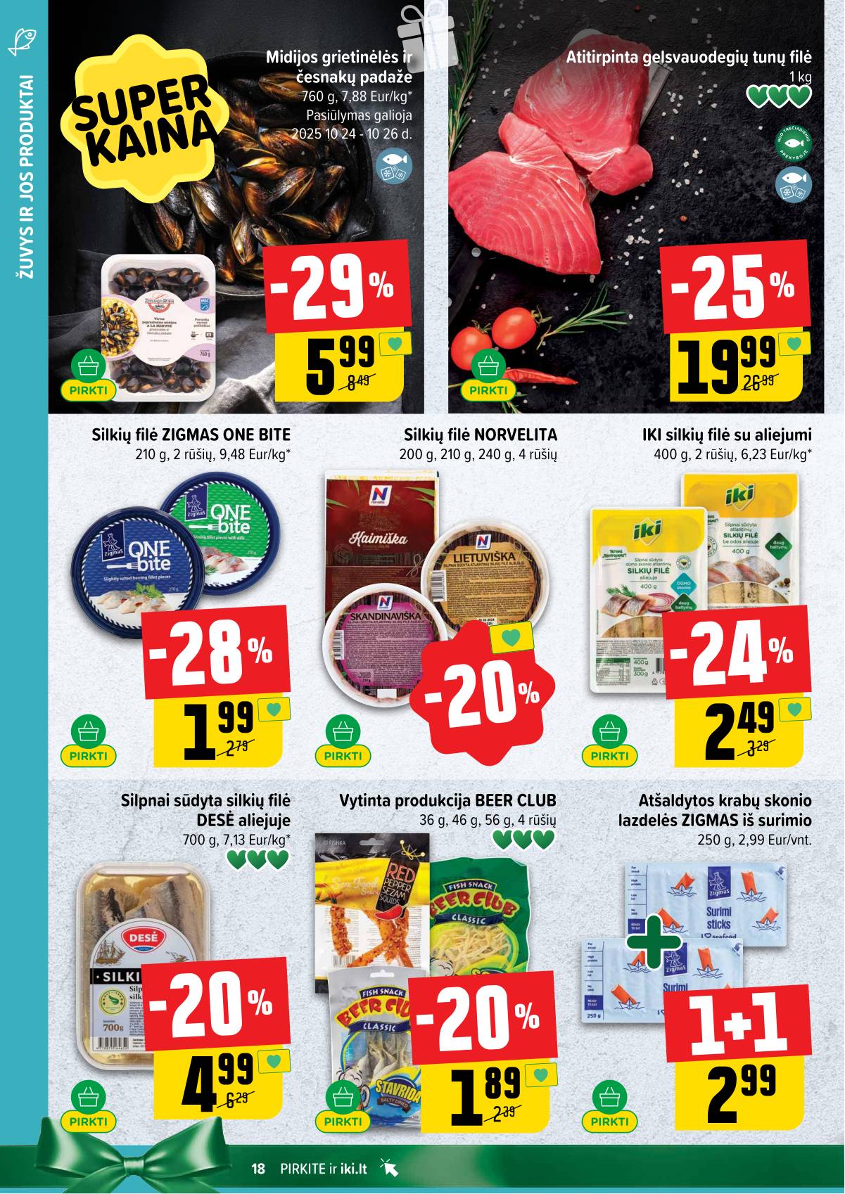 Iki - IKI savaitinis akcijų leidinys 18 puslapis
