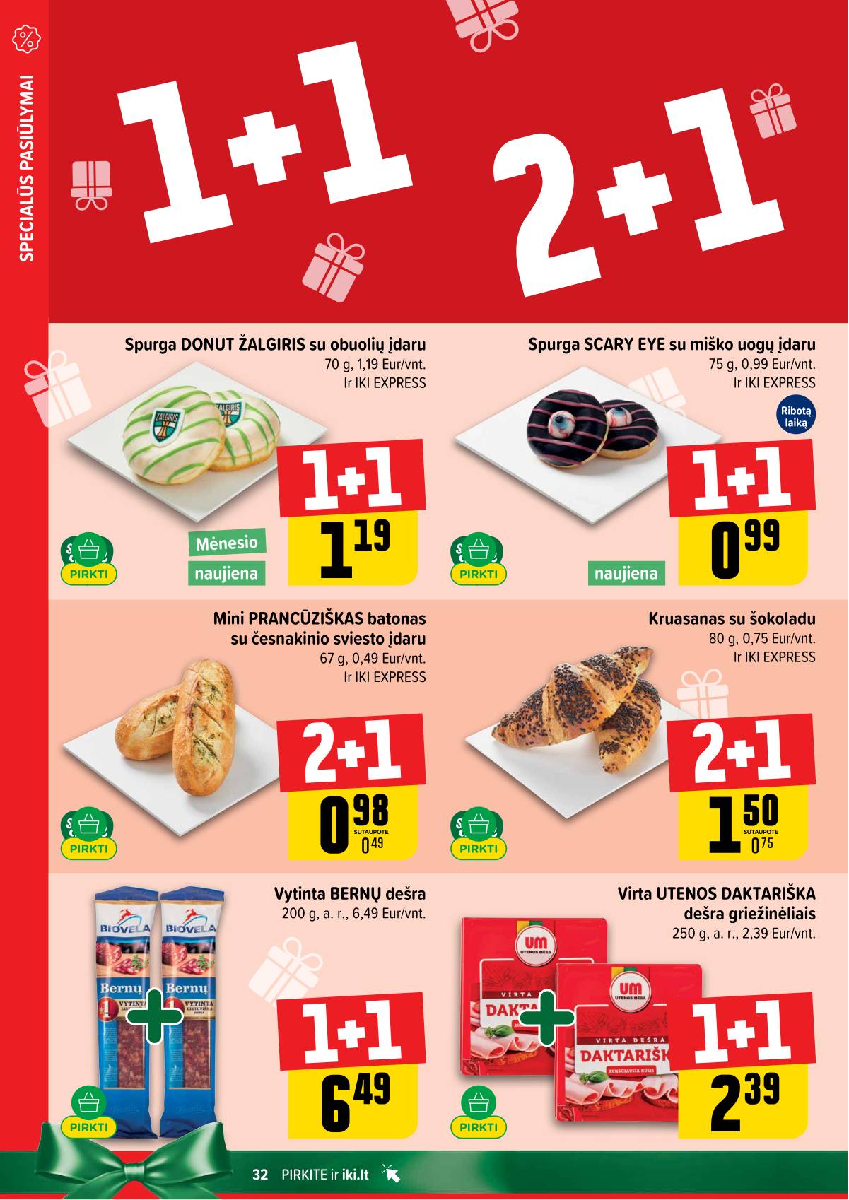 Iki - IKI savaitinis akcijų leidinys 32 puslapis