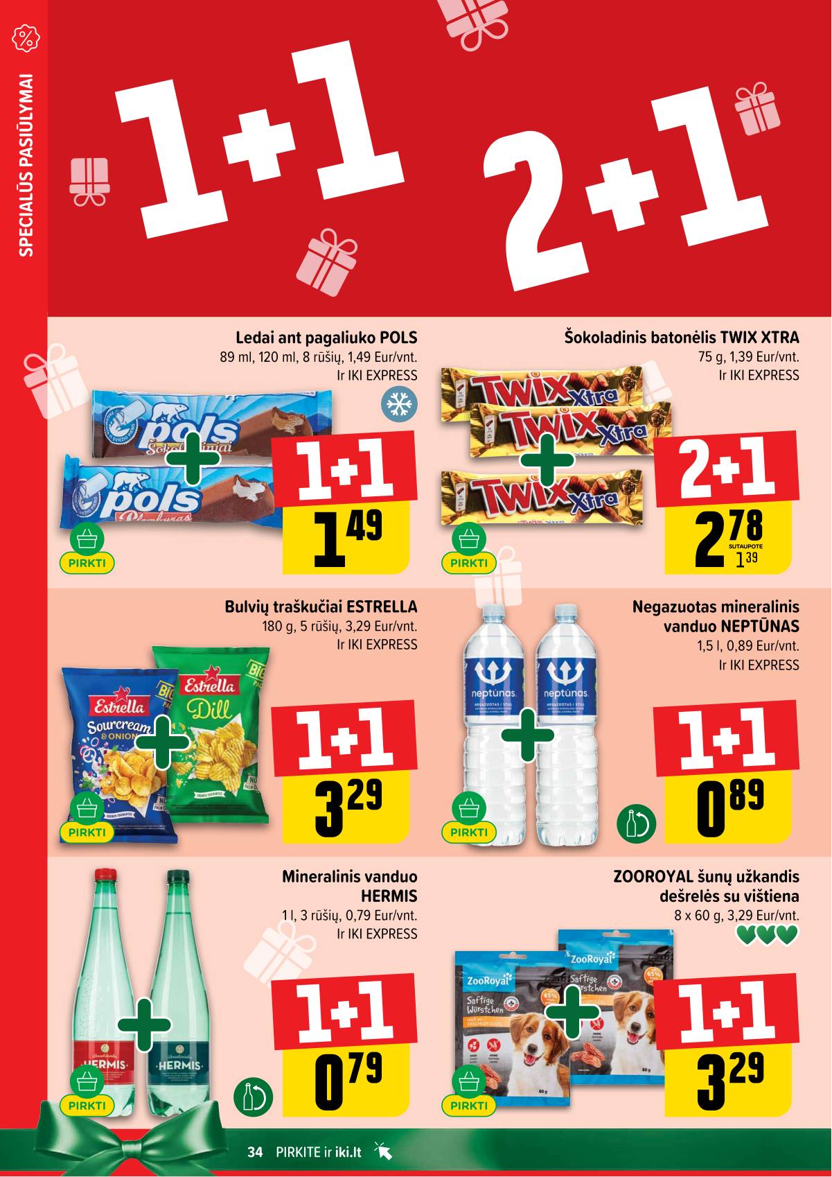 Iki - IKI savaitinis akcijų leidinys 34 puslapis