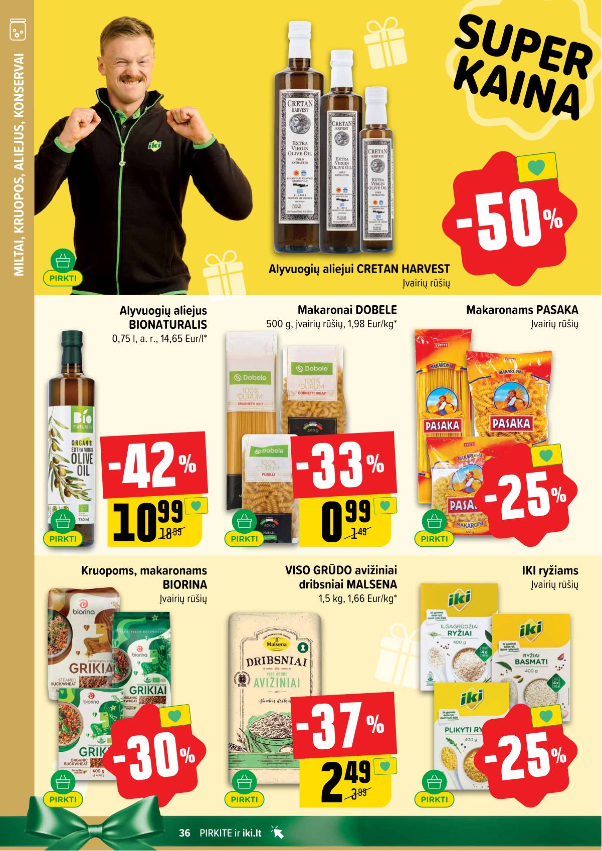 Iki - IKI savaitinis akcijų leidinys 36 puslapis