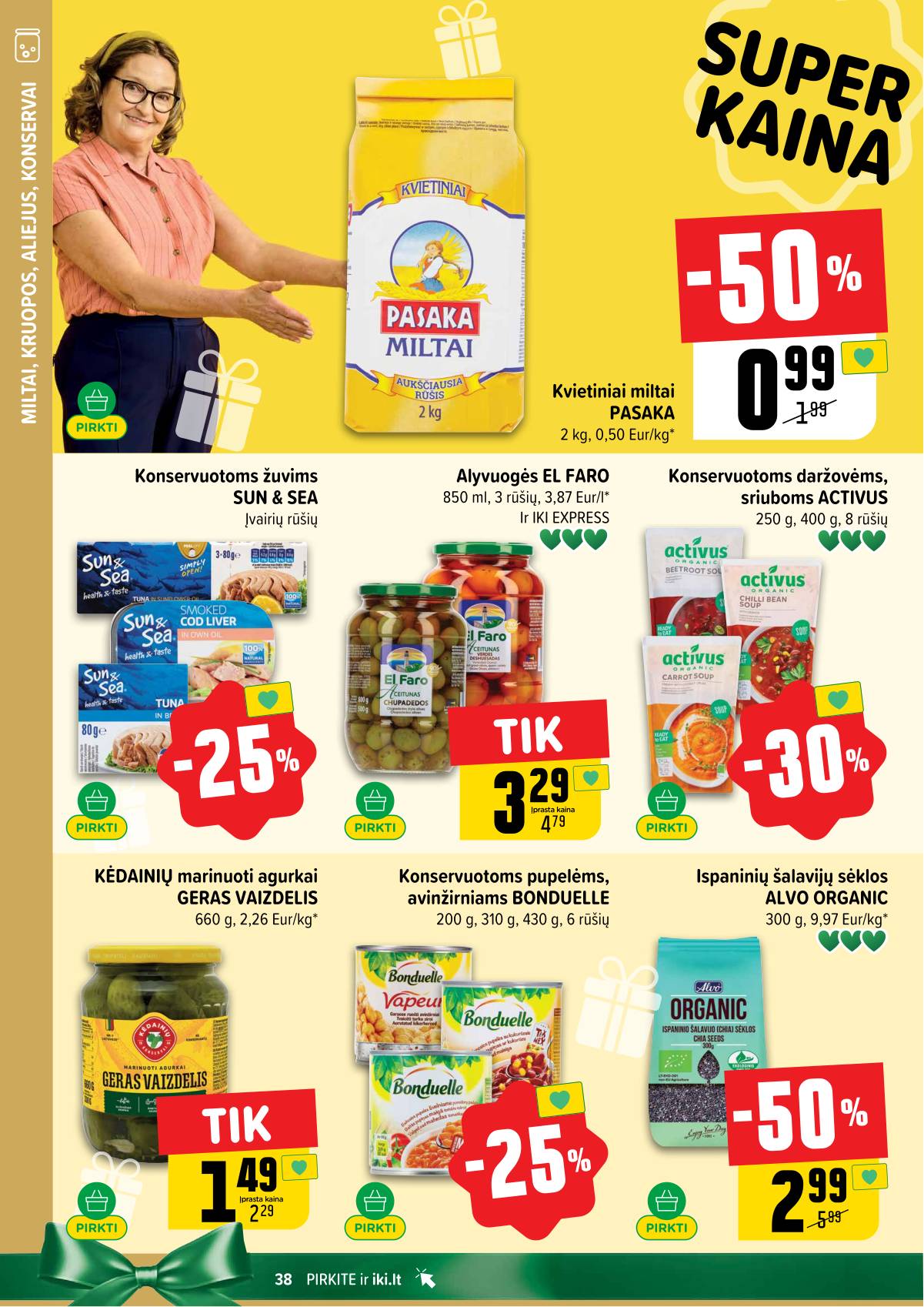 Iki - IKI savaitinis akcijų leidinys 38 puslapis