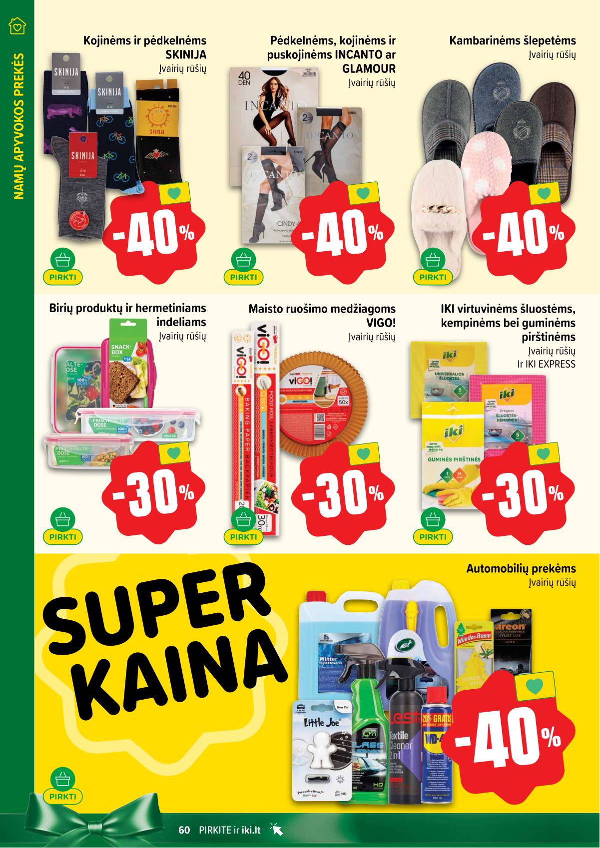 Iki - IKI savaitinis akcijų leidinys 60 puslapis