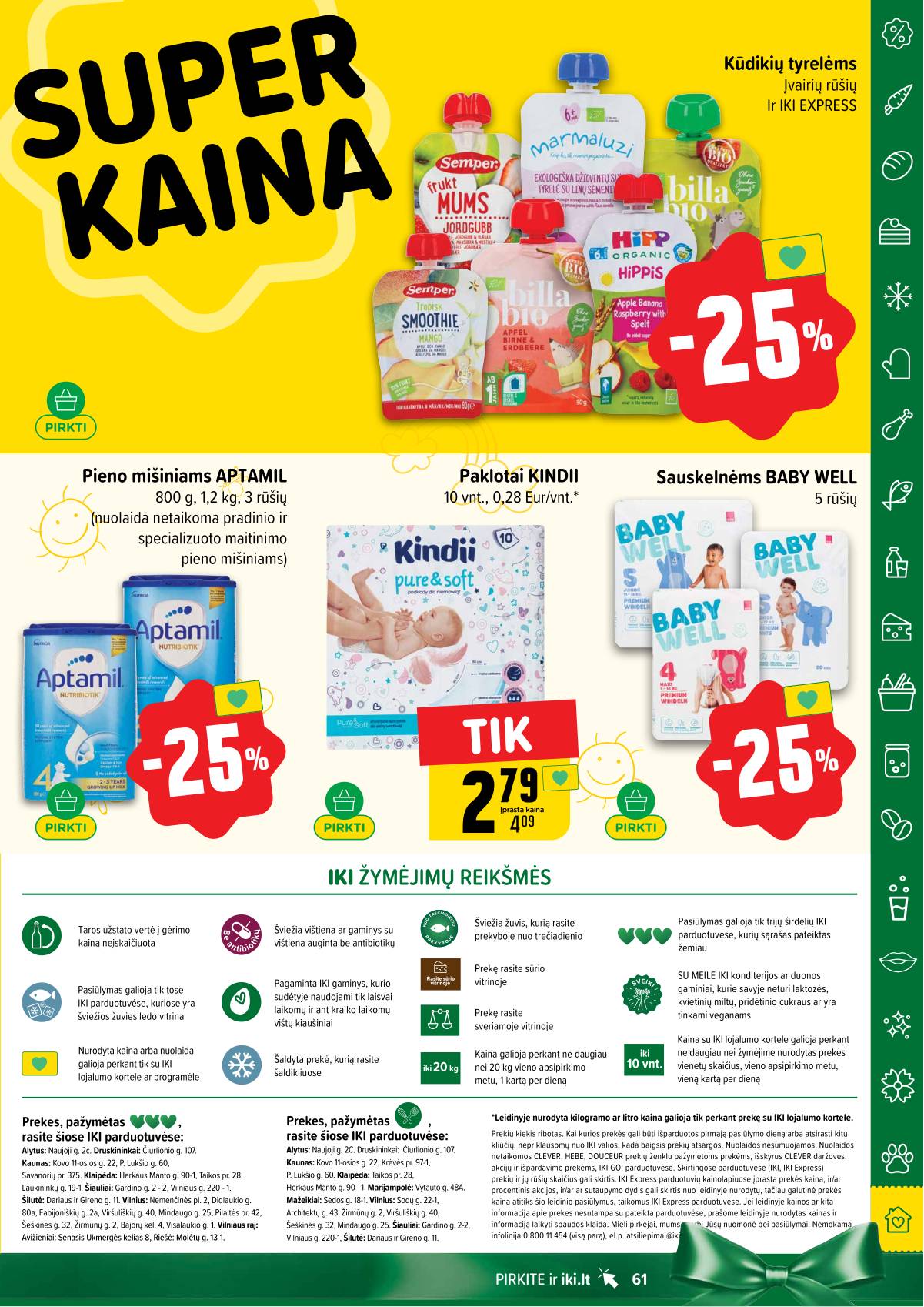 Iki - IKI savaitinis akcijų leidinys 61 puslapis